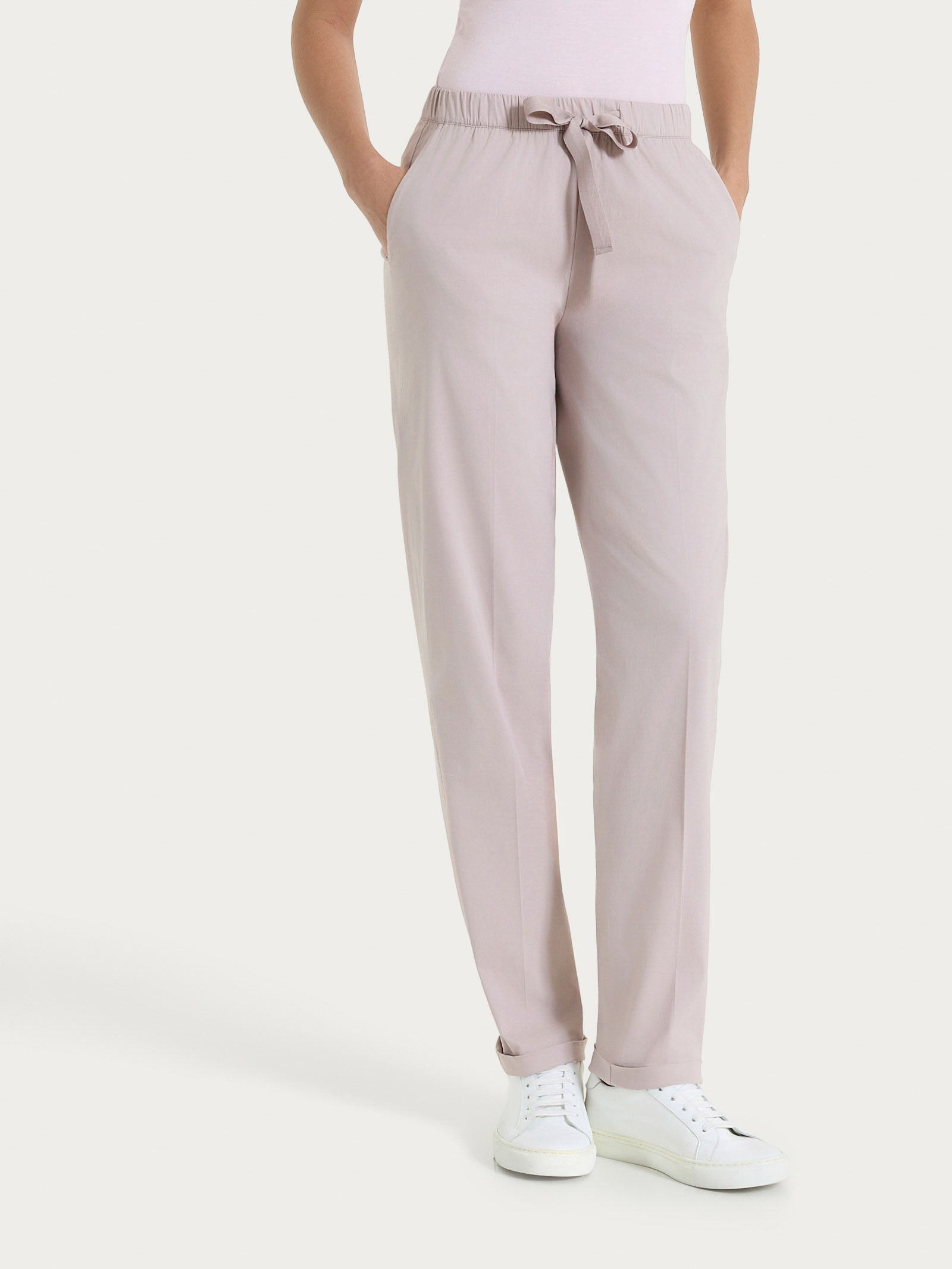 Ragno jogger pantalone baggy super fresh Sphinx rosa donna