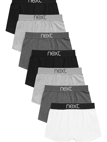 NEXT Boxer ragazzo 7 pezzi aderenti cotone elasticizzato