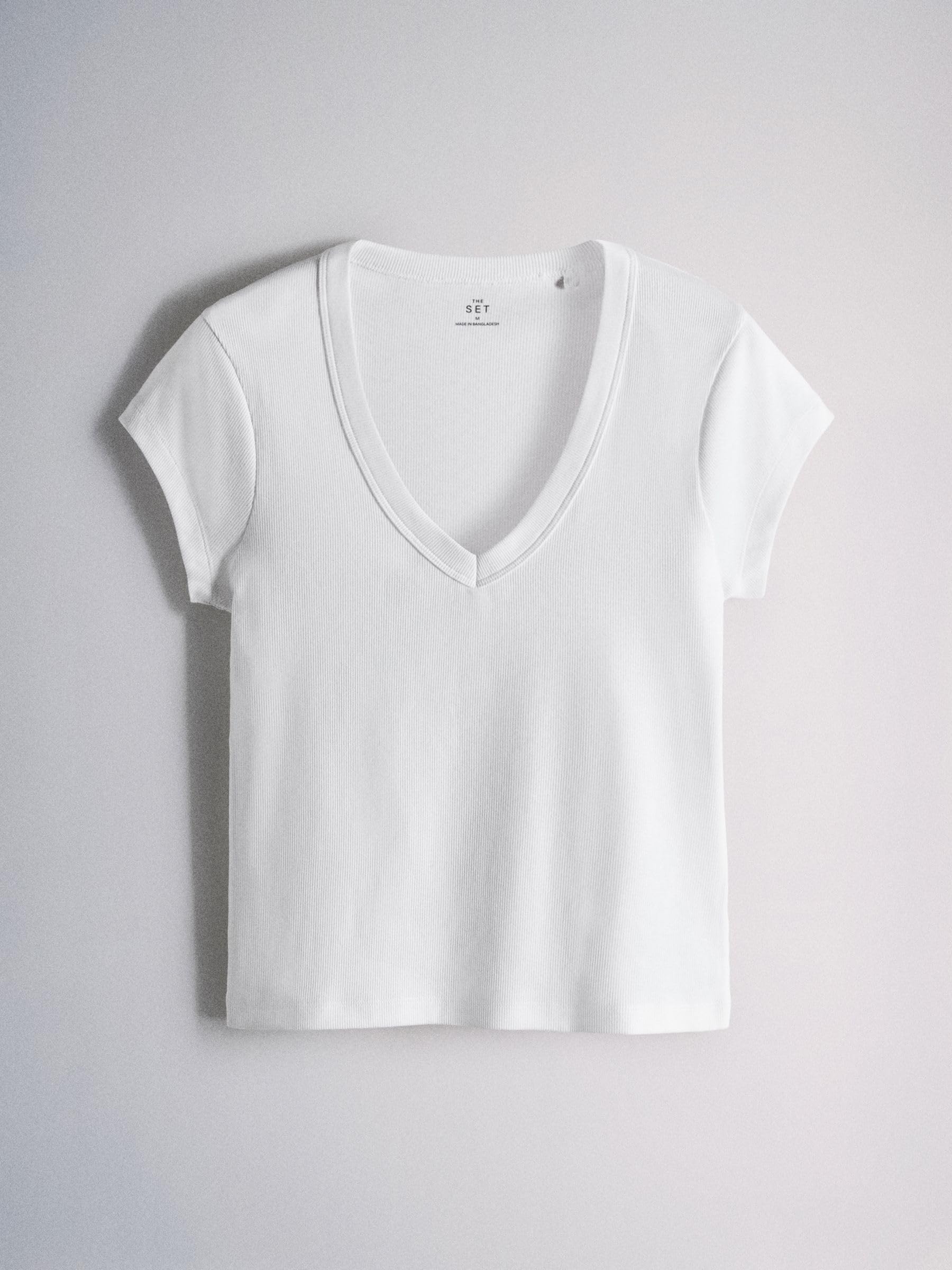 Geo Next The Set T-shirt Scollo a V Maniche Aletta Donna 4 Pezzi