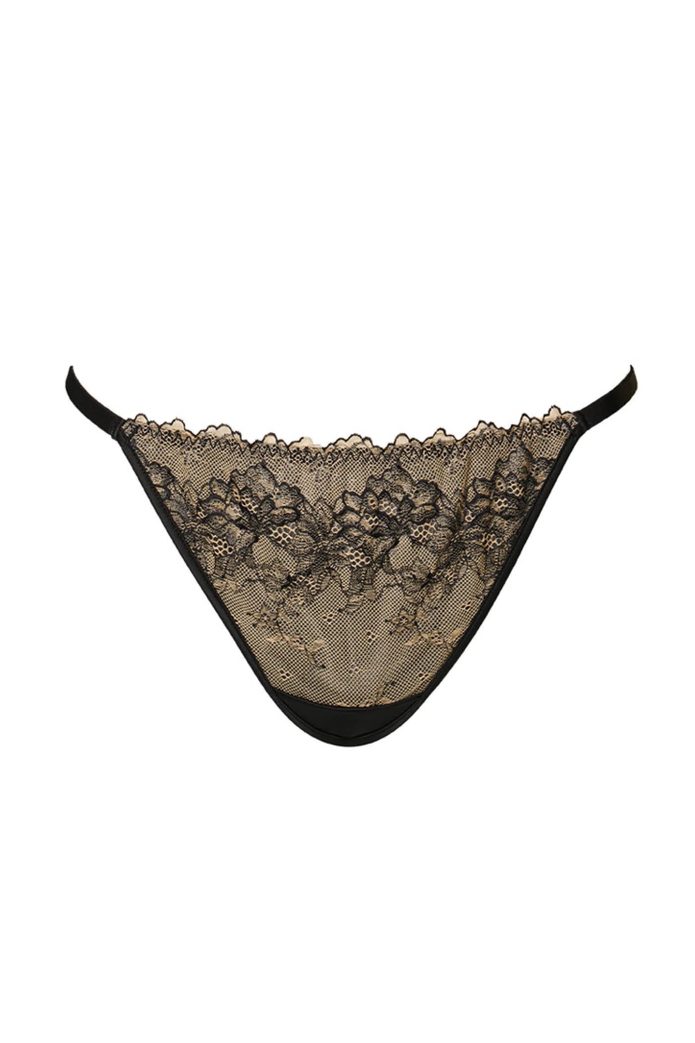 Goldenpoint Boudoir perizoma fianco con listini