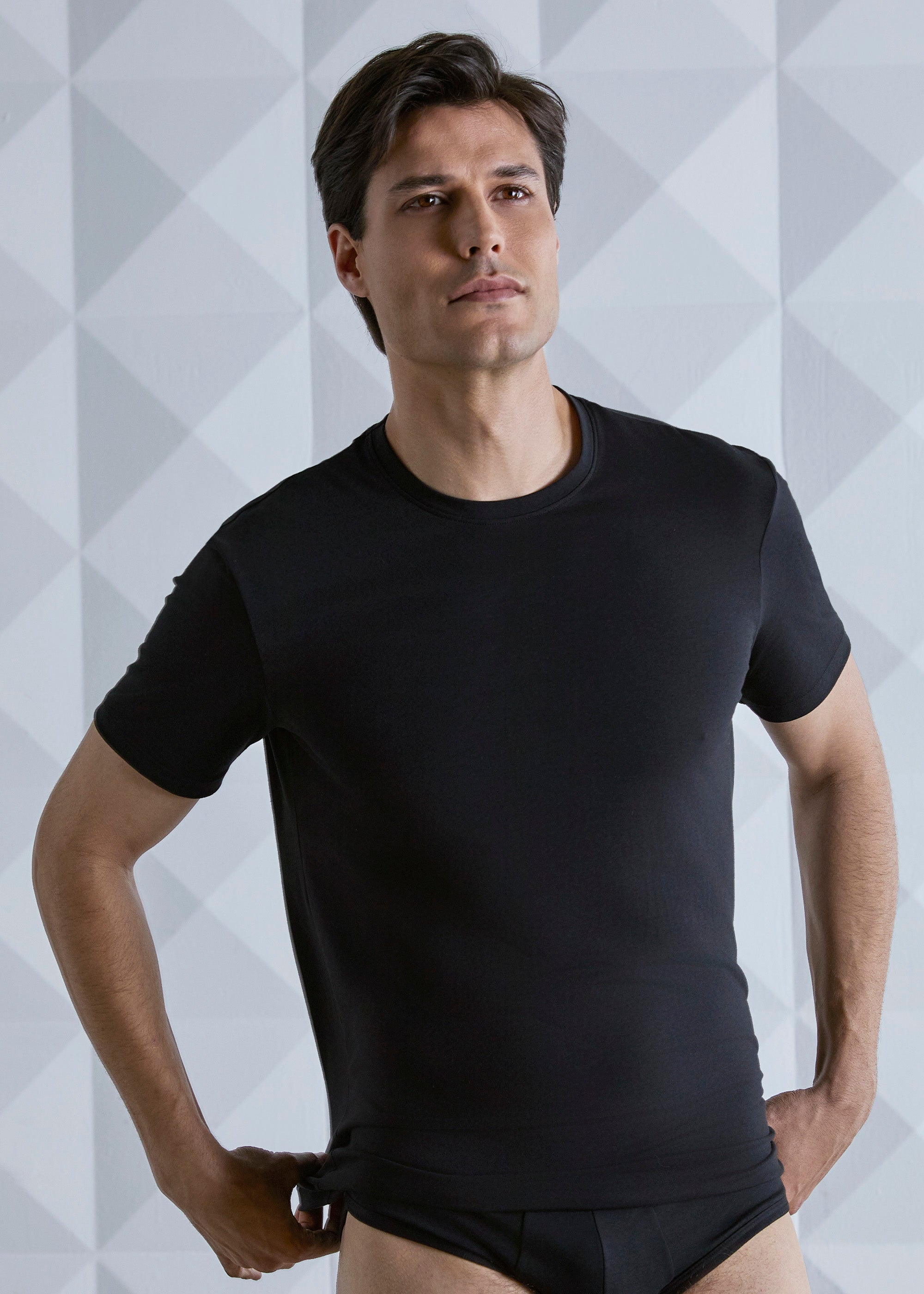 Philippe Matignon T-Shirt Girocollo Uomo Cotone
