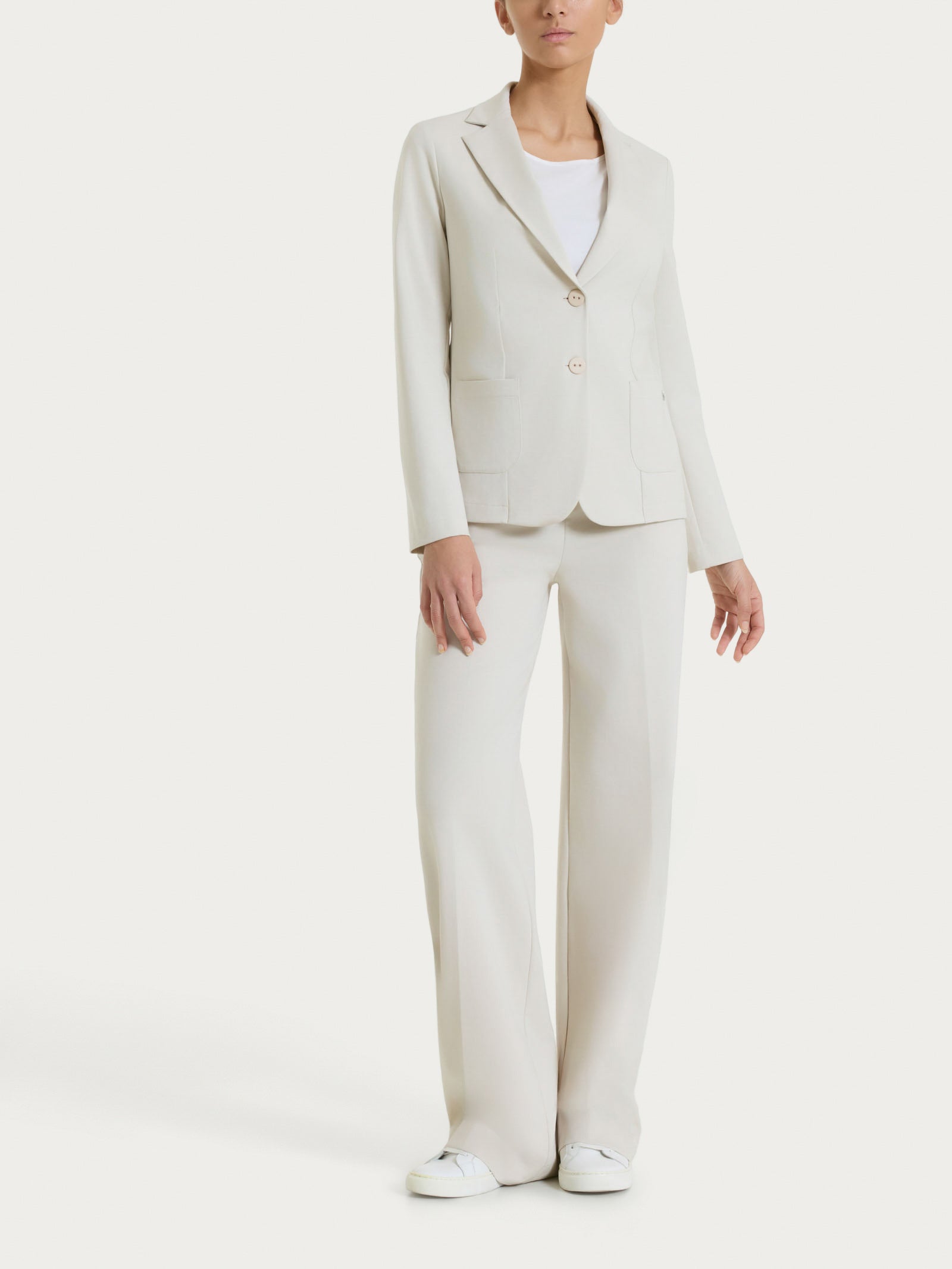 Ragno Compact Light Pantalone palazzo Champignon