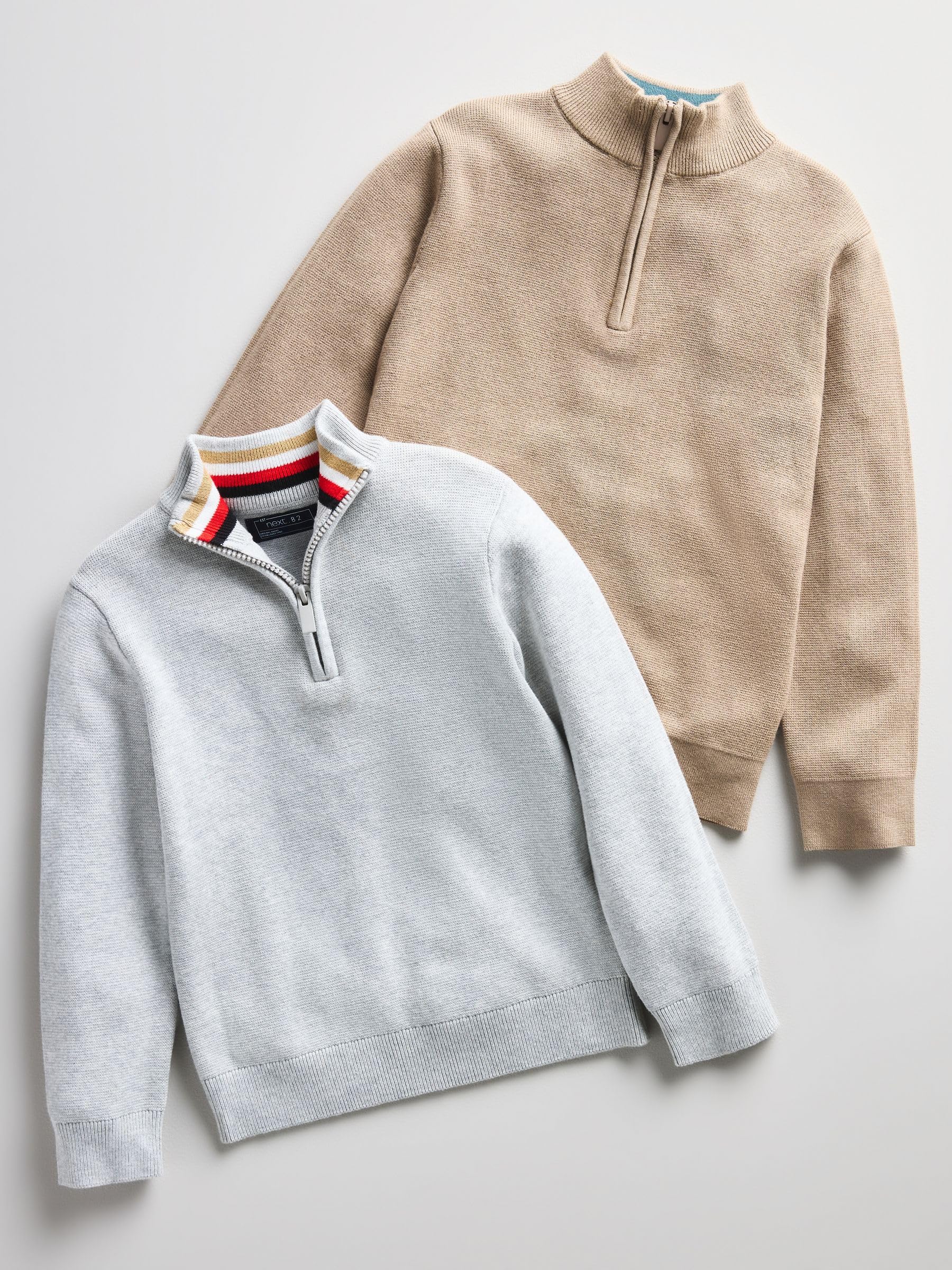 Next Maglia ragazzo zip corta felpa uso quotidiano