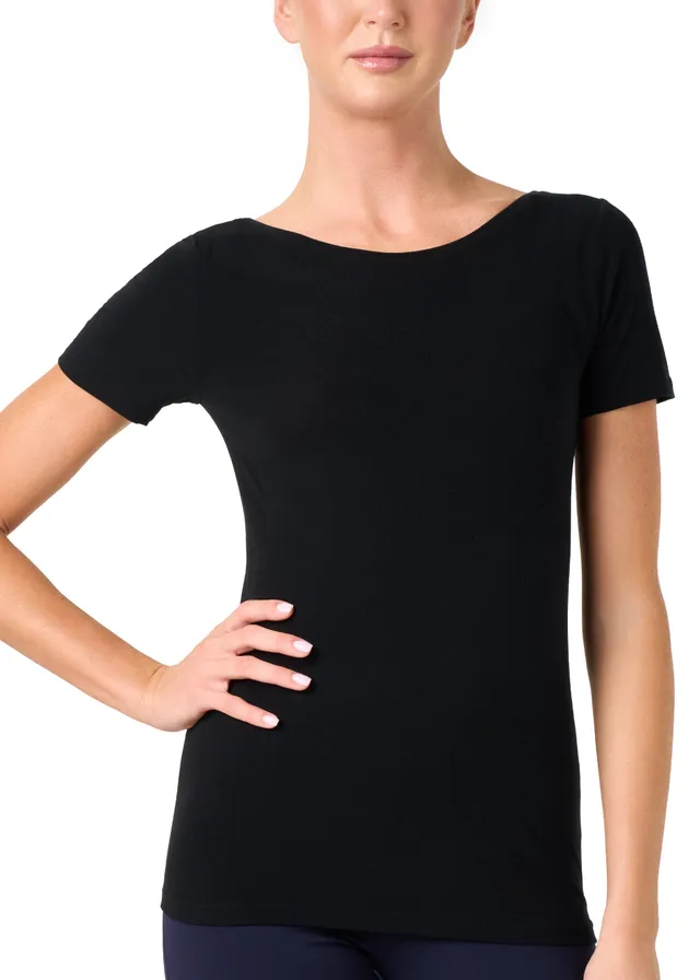 Philippe Matignon Leger maglia scollo barchetta seta modal S/M