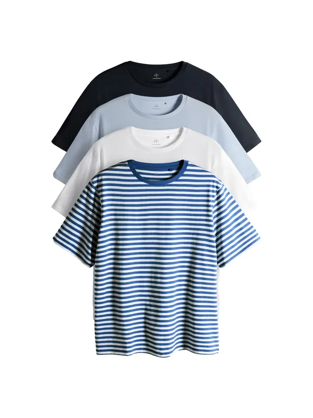 Geo Next The Set T-shirt donna cotone 4 pezzi manica corta