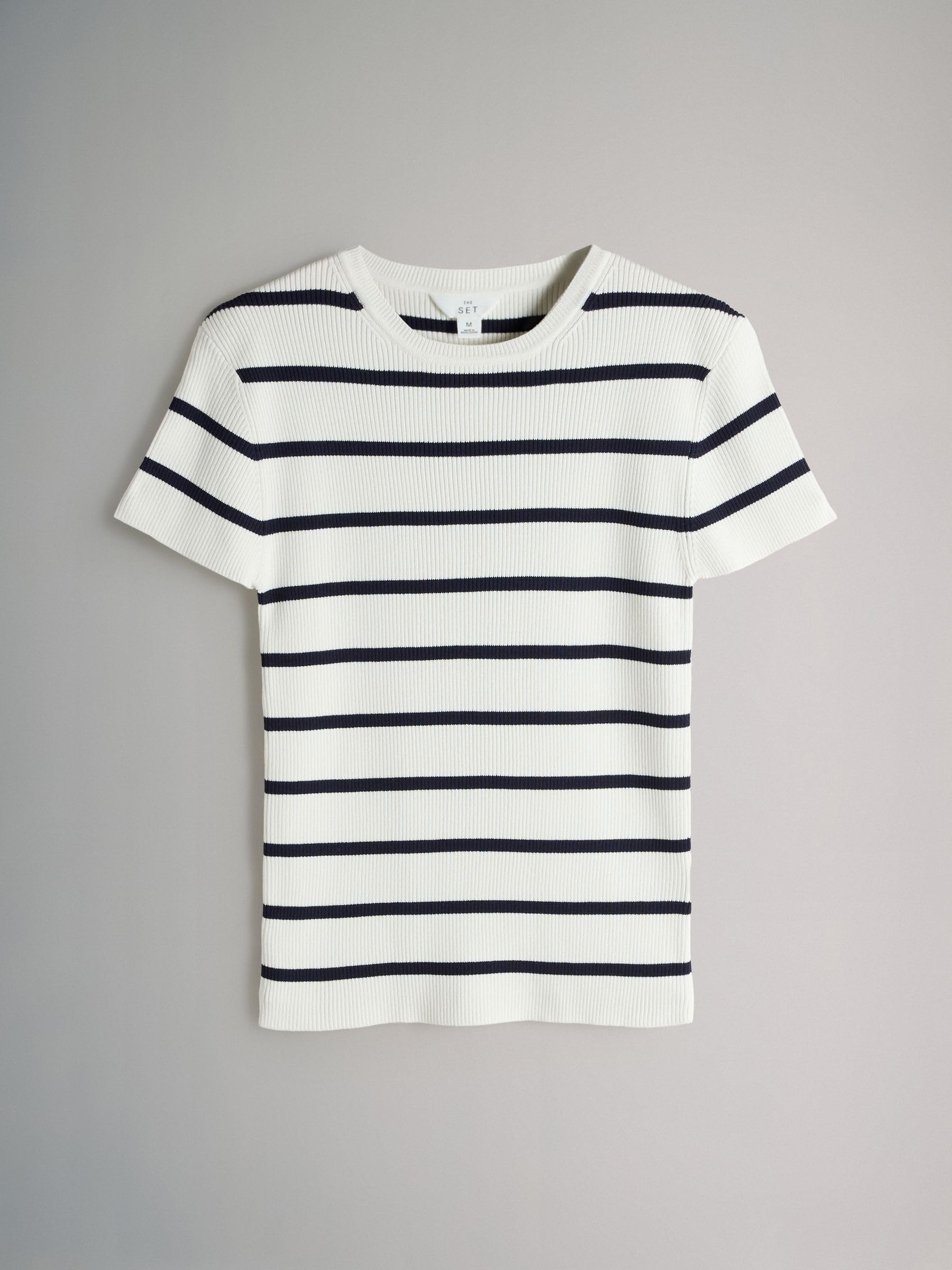 Geo Next The Set T-Shirt Donna Confezione da 3 Maglia a Coste