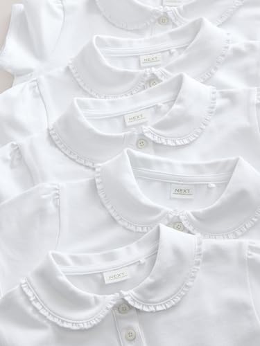 Next Polo Scuola Cotone Elasticizzato 4 Anni Confezione 5 Comode