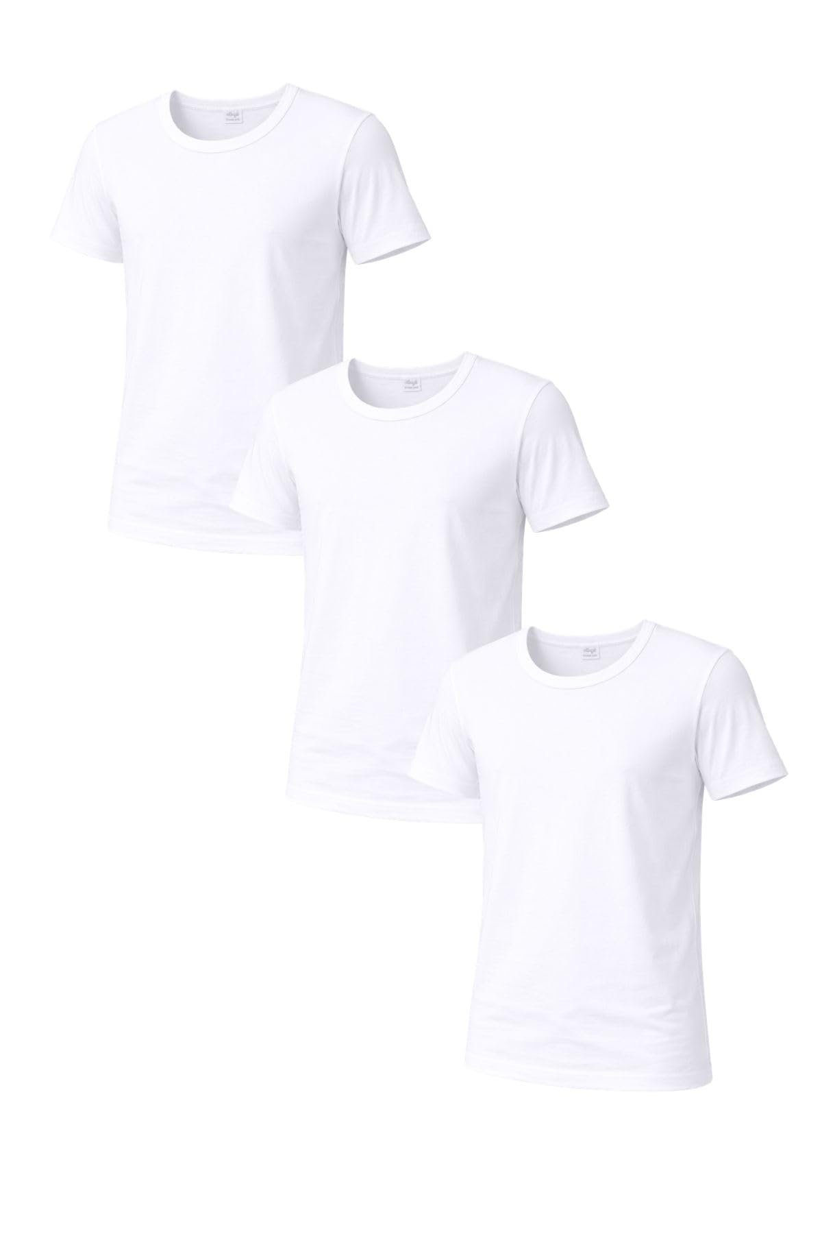 Lady C maglia bimbo manica corta cotone 3 pezzi leggera