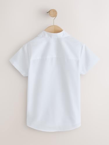 Next camicie scuola bambina maniche corte bianco 5 pezzi