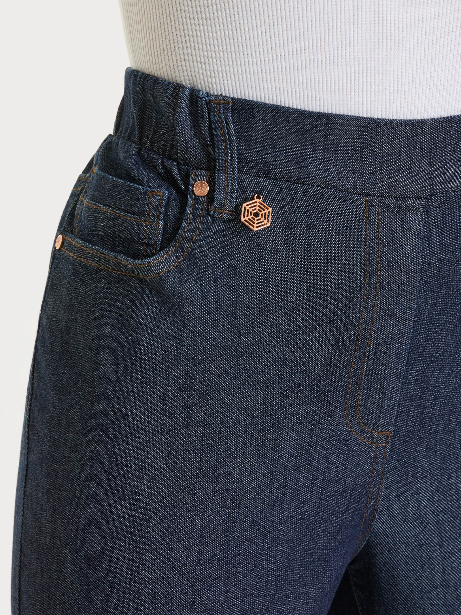 Ragno Super Denim jeans 5 tasche indigo skinny