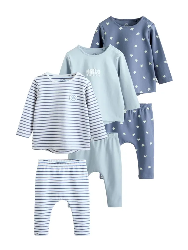 NEXT completo neonato 6 pezzi maglia leggings cotone