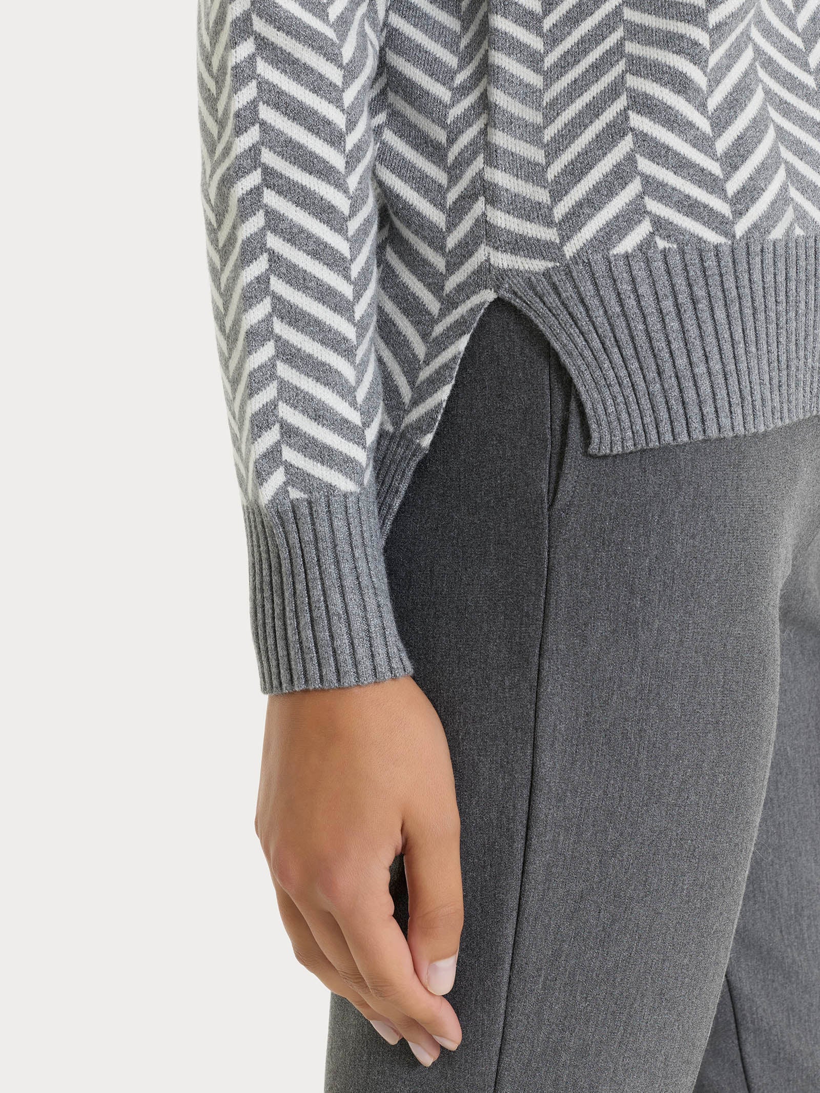 Ragno Super Soft Lupetto Spigato Ferro Mel. Caldo