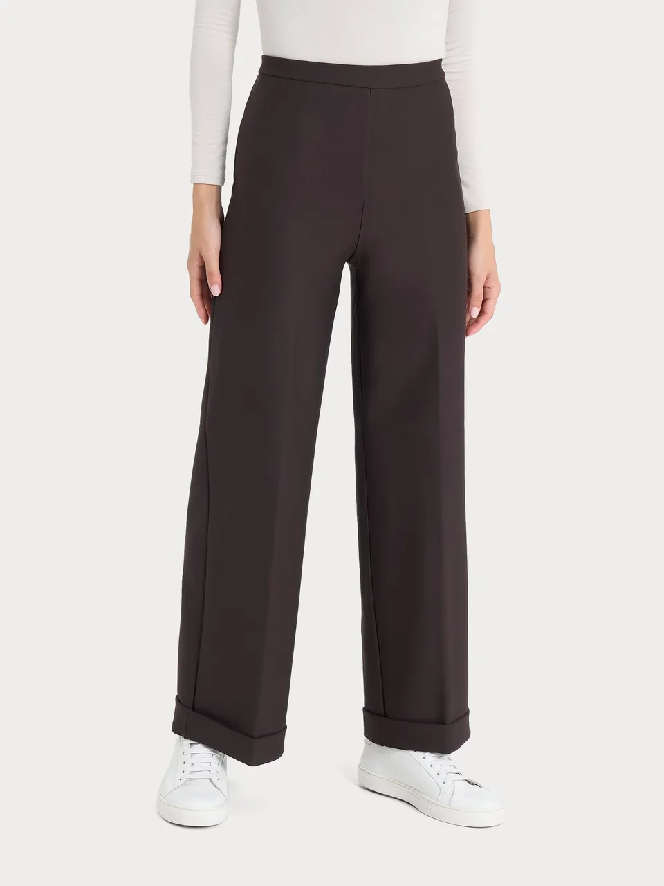 Ragno Pantalone Cropped Modellante Compact Chocolate Torte