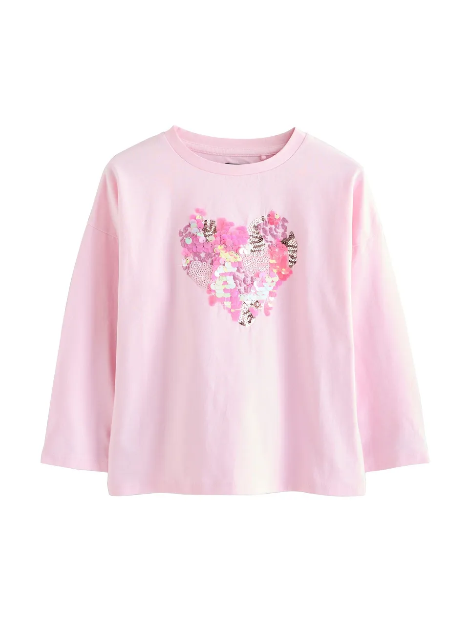 Next top paillettes bambina maniche 3/4