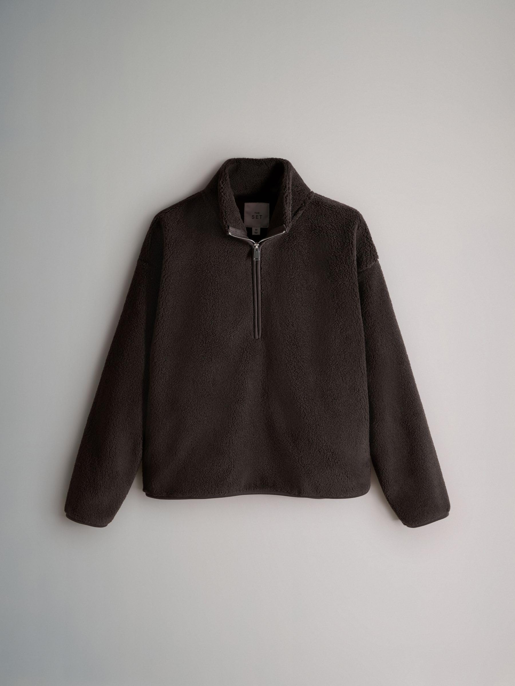 Geo Next The Set 2 maglie sherpa zip corta collo alto