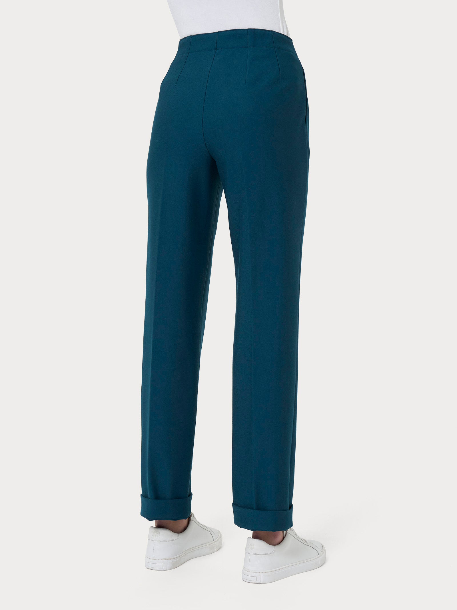 Ragno Compact The Straight Leg pantalone blu Reflecting Pond