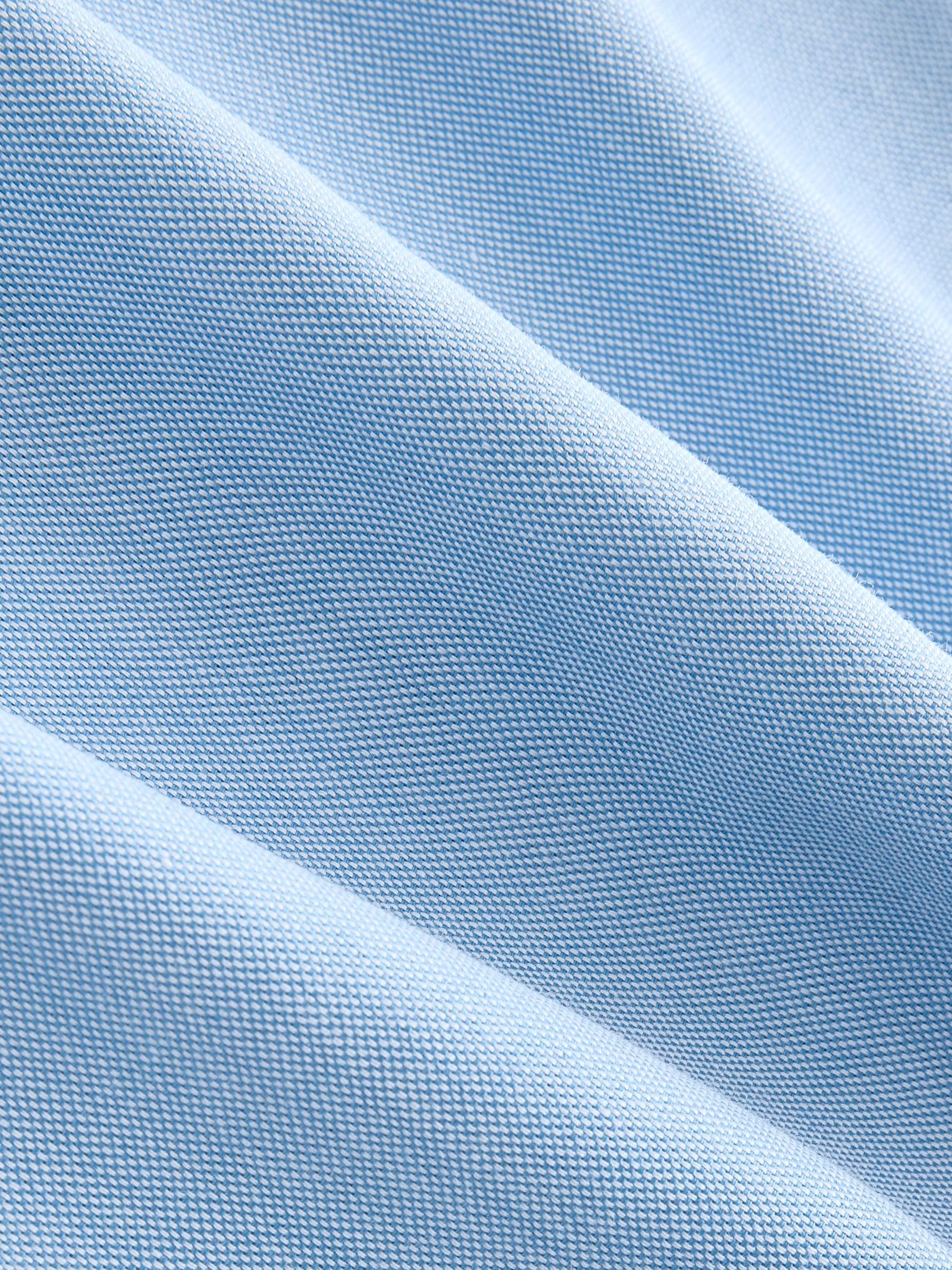 Geo Next camicia oxford slim azzurra L facile da stirare