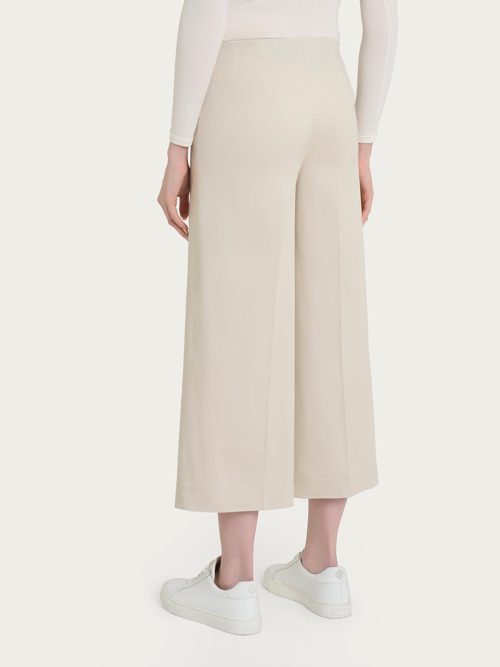 Ragno Satin Power Pantalone Ampio alla Caviglia Champignon