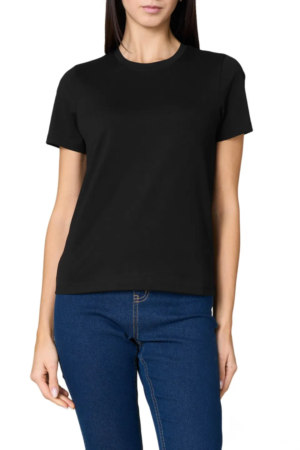 Goldenpoint t-shirt maglietta donna in cotone morbido sulla pelle