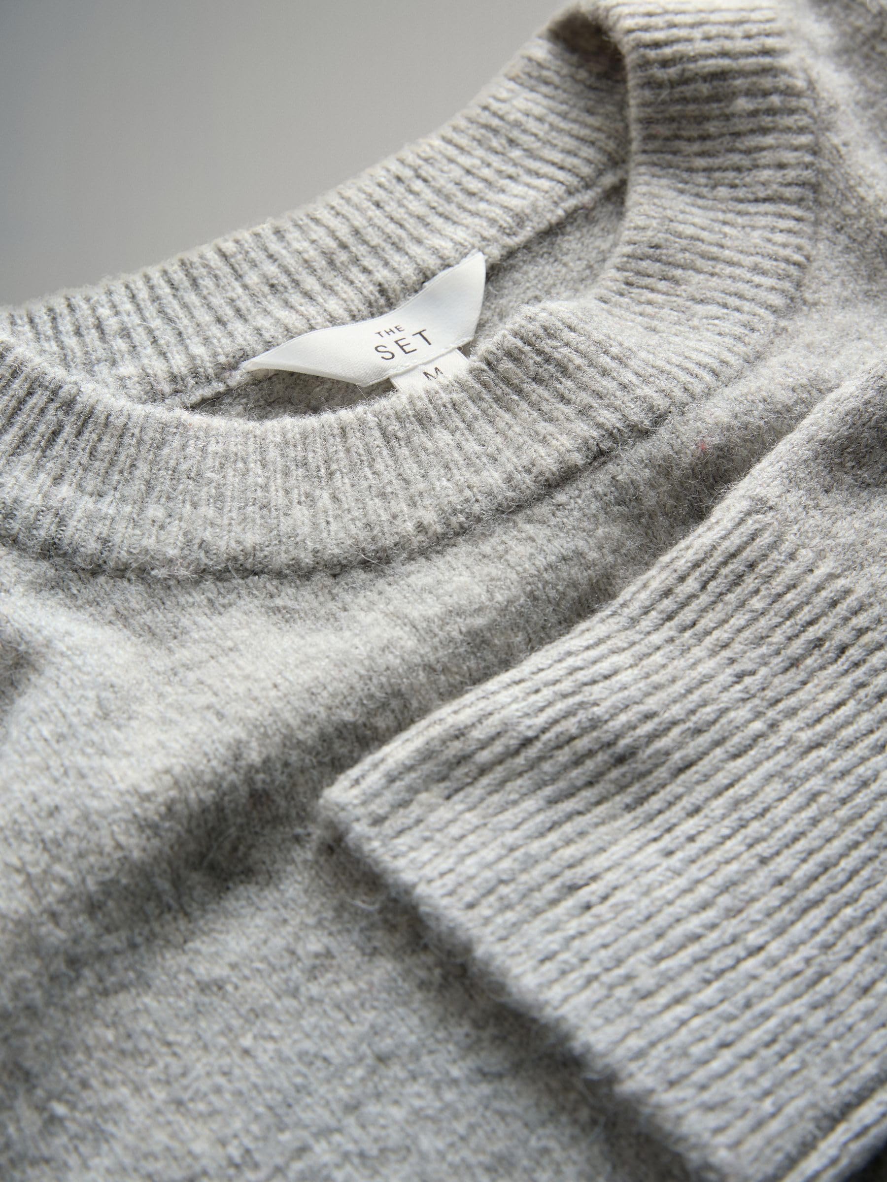 Geo Next The Set Maglione Lana Girocollo 2 Pezzi