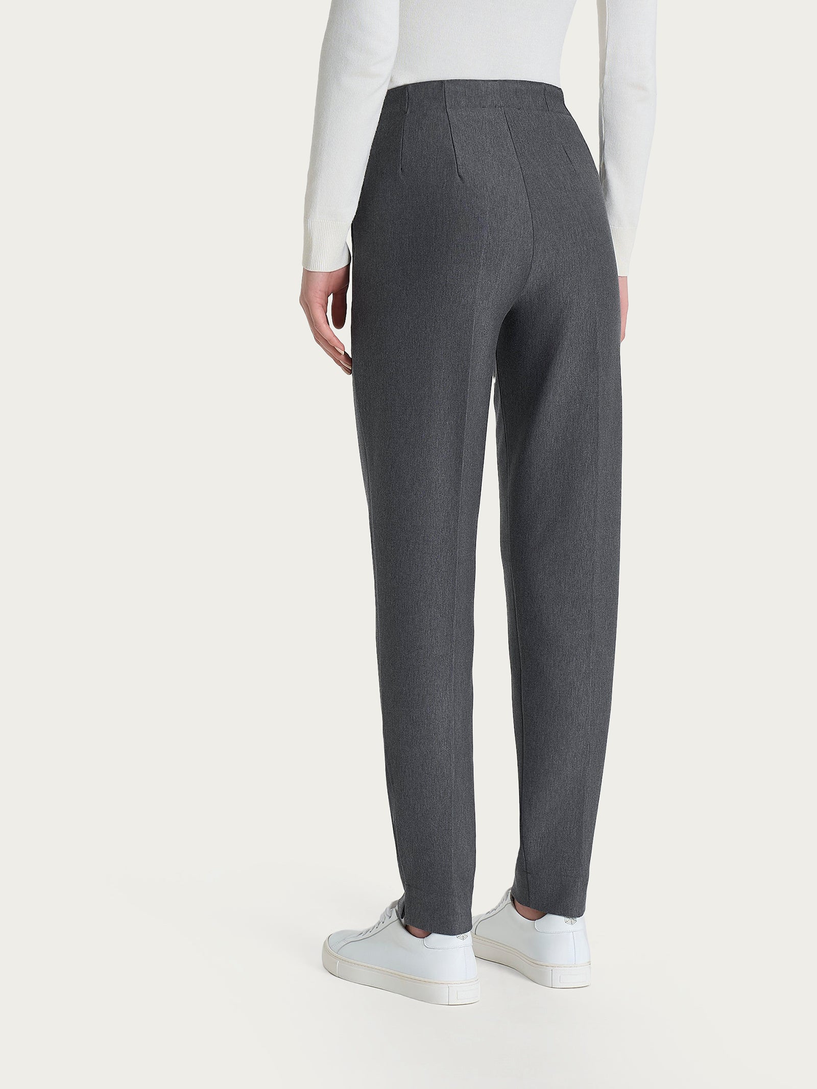 Ragno Compact pantalone carota ardesia con tasche