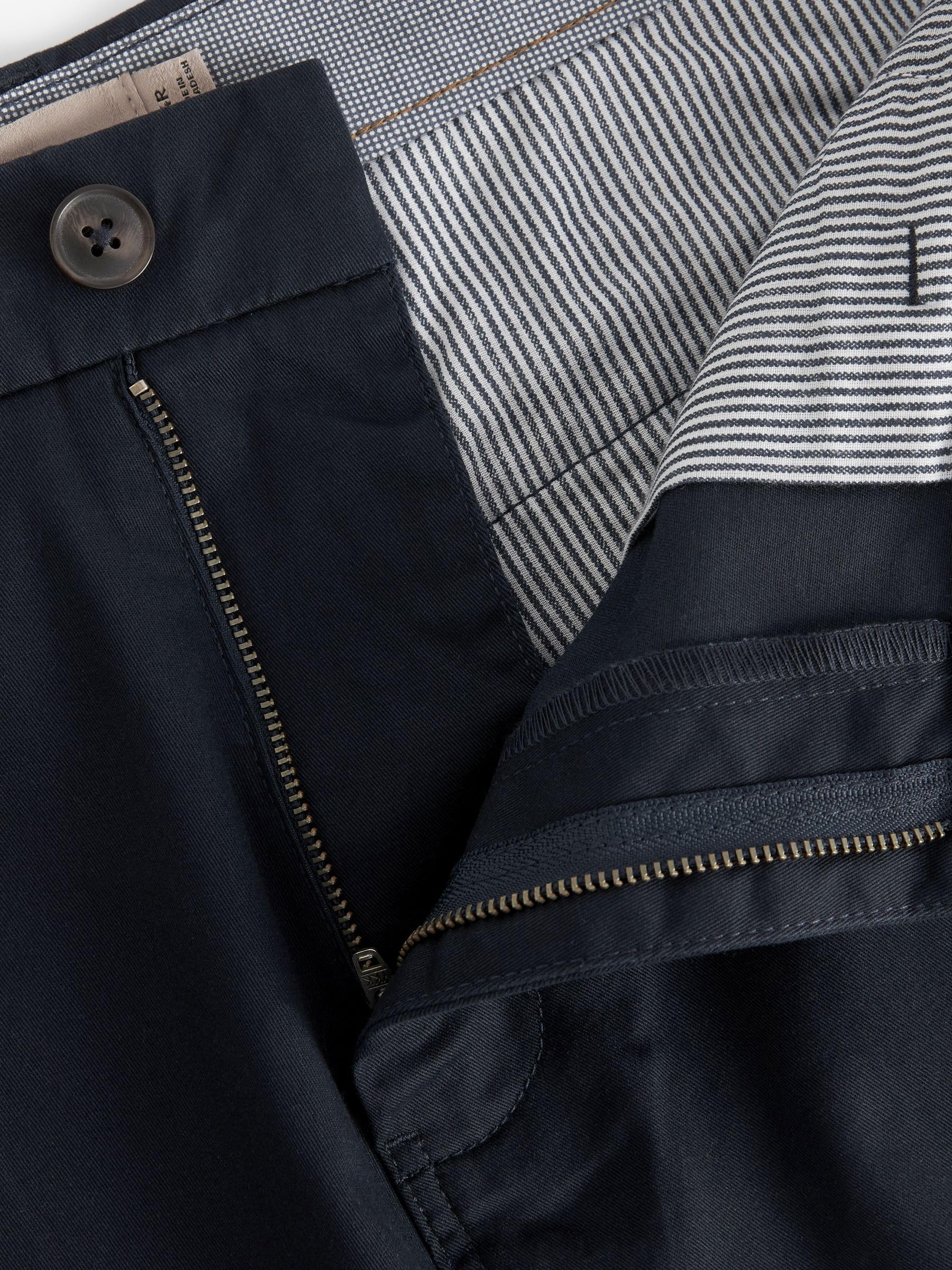 Next Shorts Chino Uomo 36 Elasticizzati Vestibilità Dritta