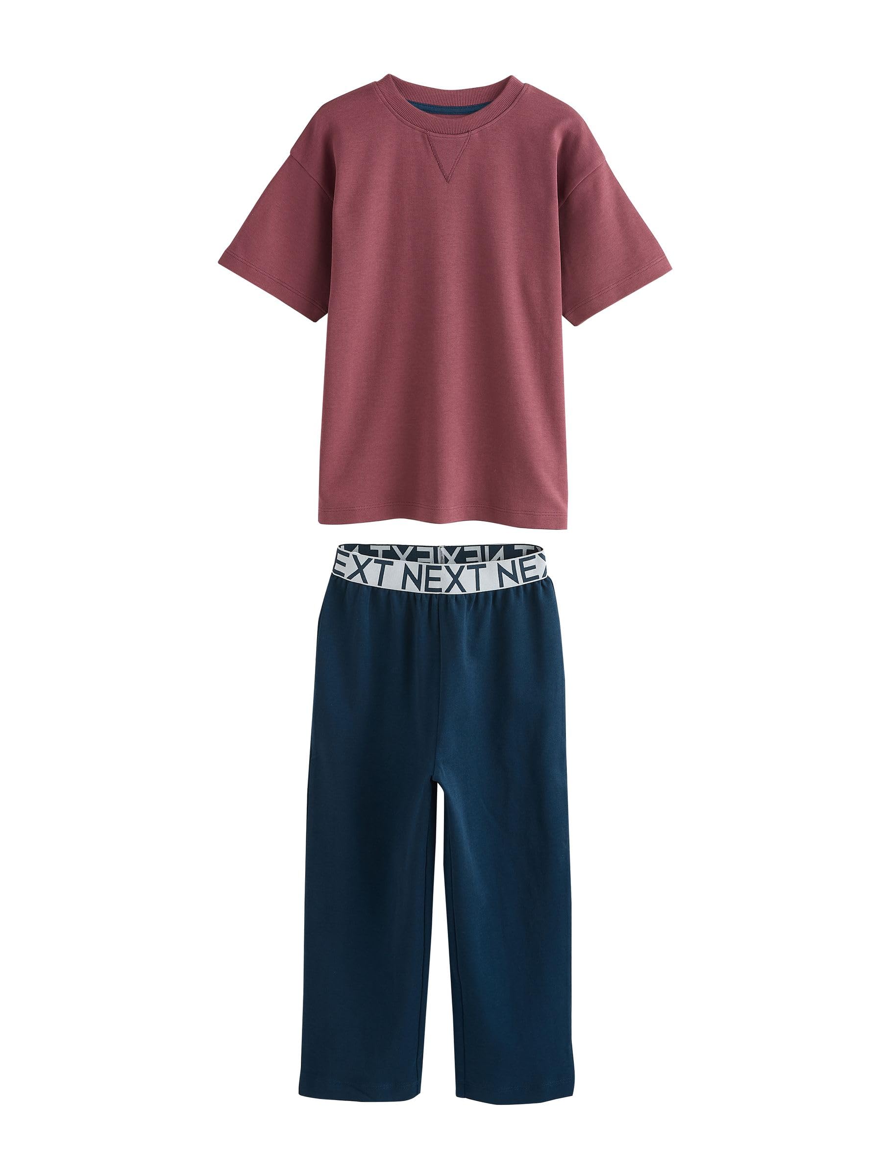 Next pigiami jogging maniche corte 3 pezzi 164 morbido