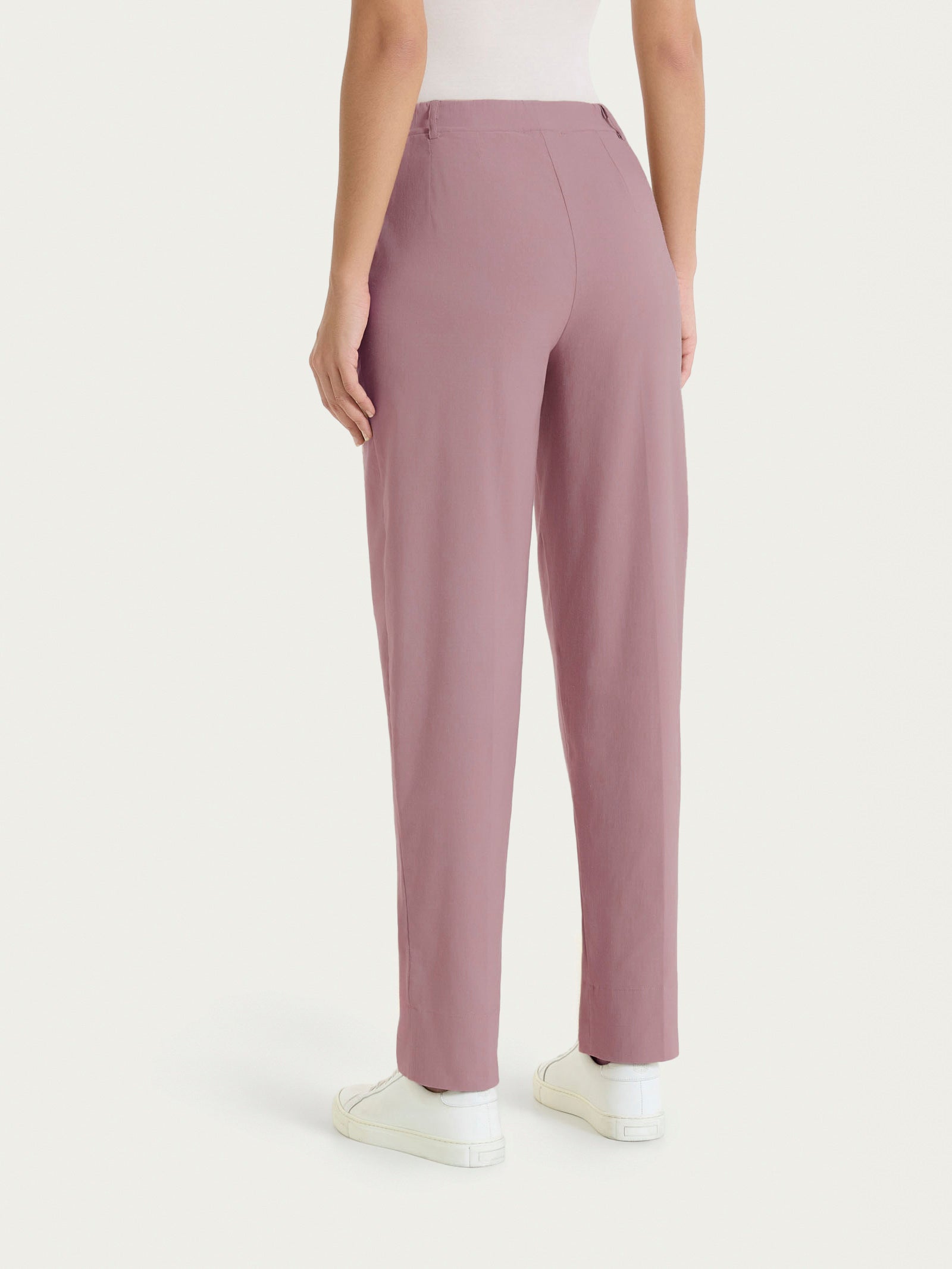 Ragno Super Fresh pantalone carota donna Twilight Mauve fresco