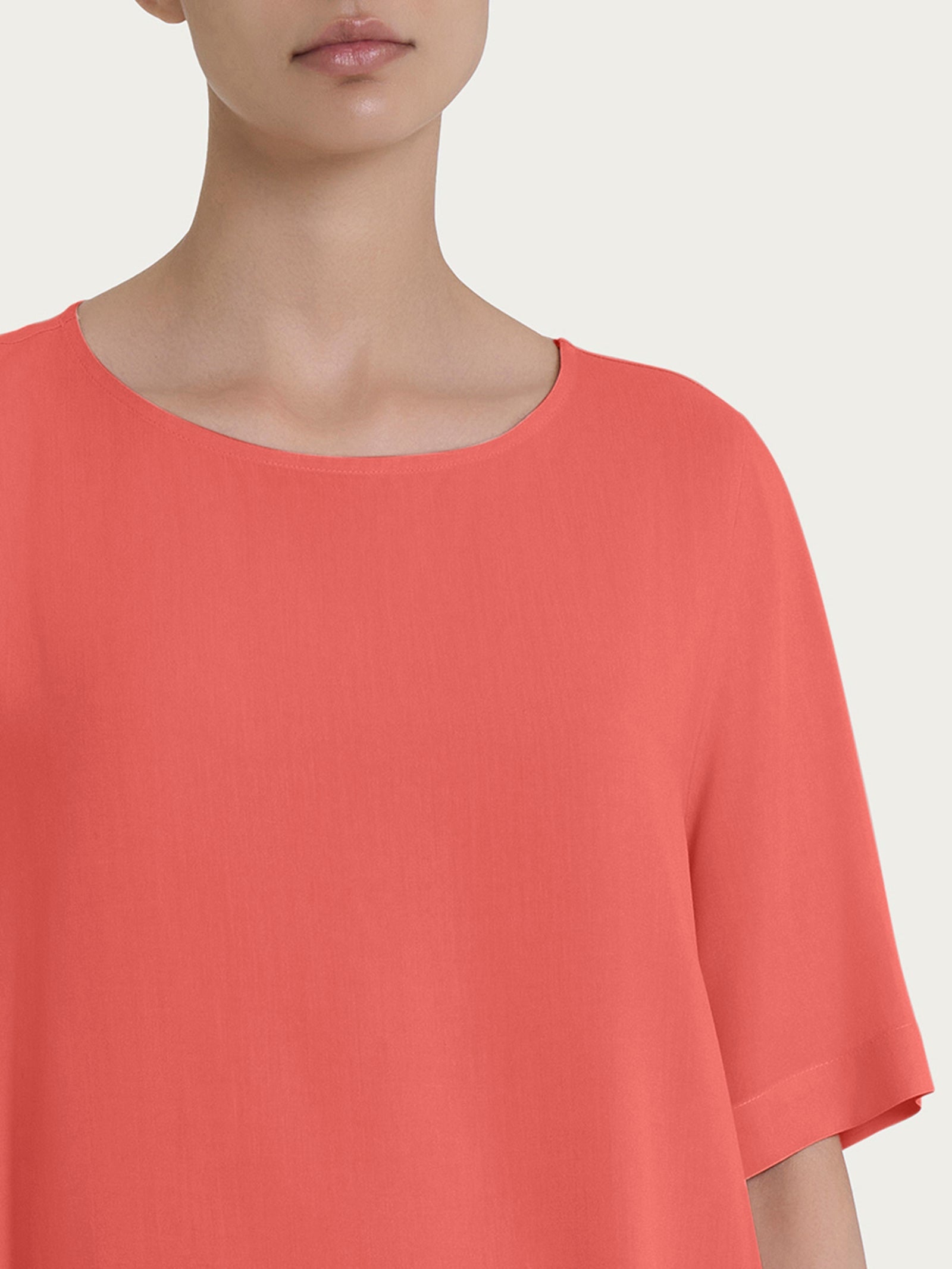 Ragno EcoSeta blusa manica corta dubarry viscosa