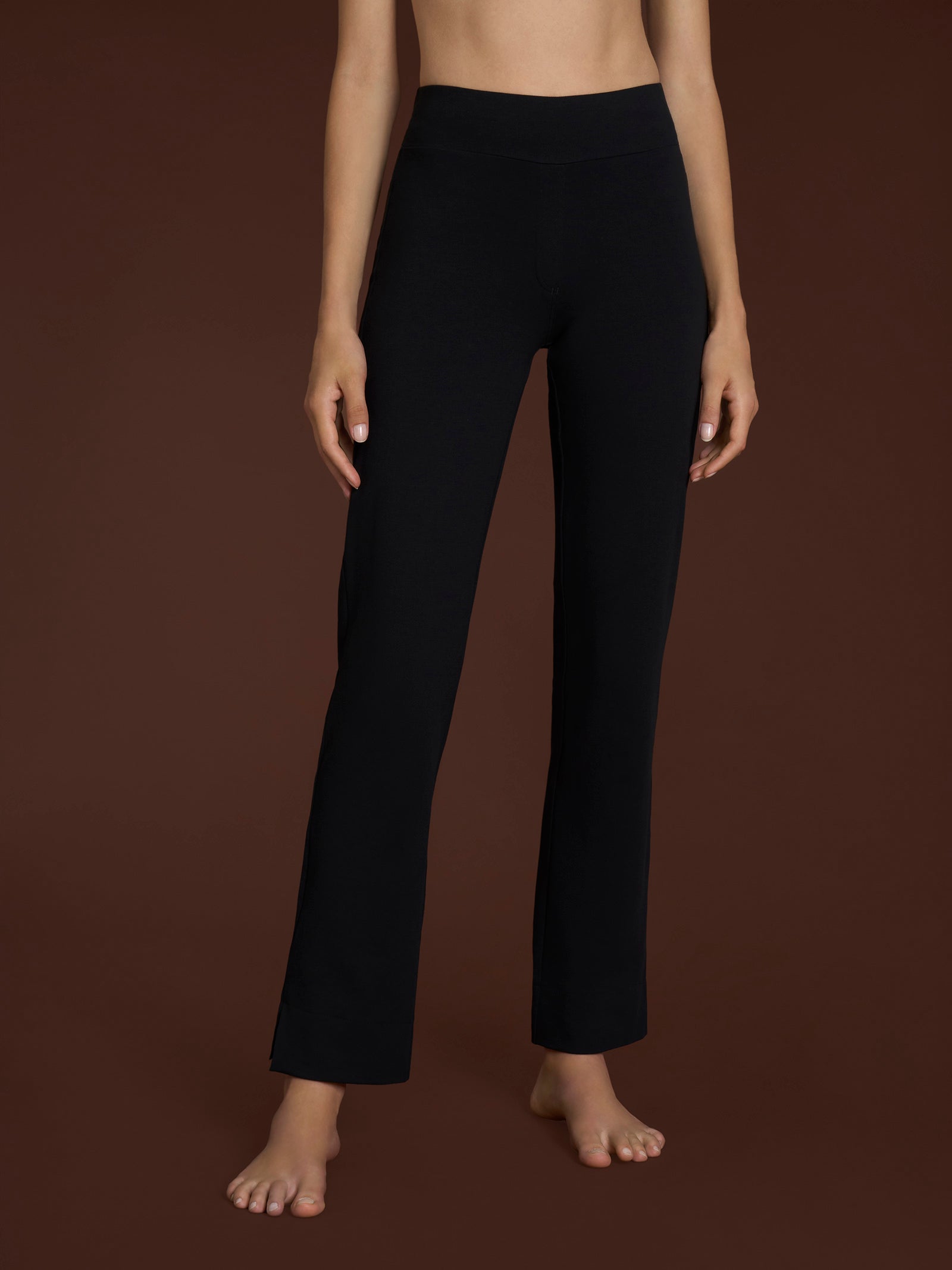 Ragno beYOUtiful Leggings Gamba Dritta Denim Nero
