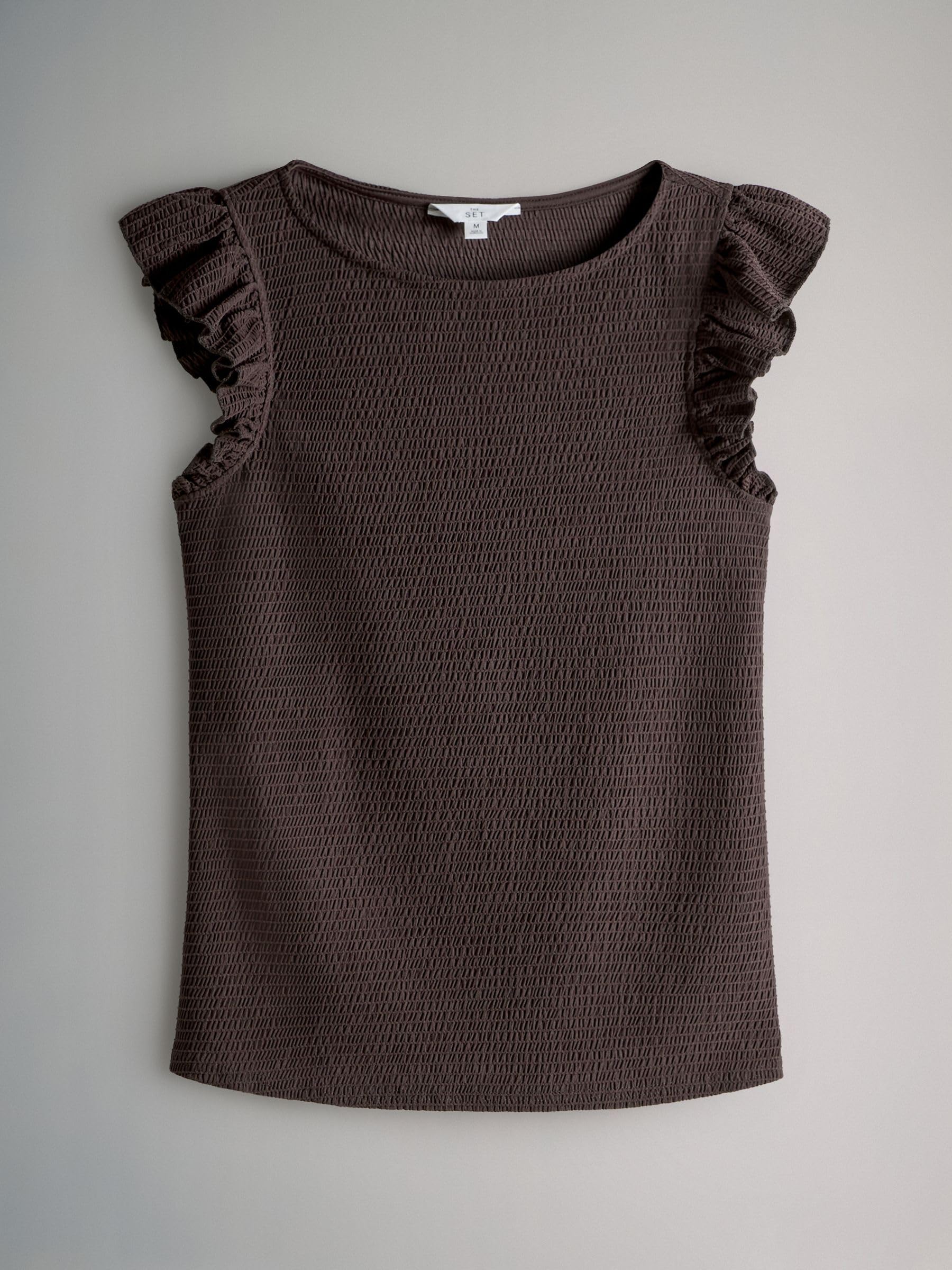 Next The Set T-Shirt Donna Volant Testurizzata da 3