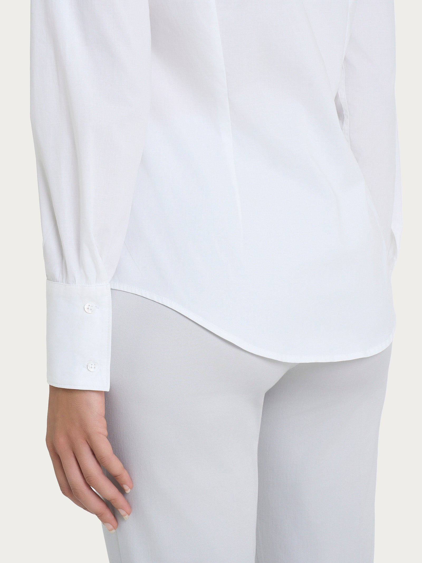 Ragno Camicia Classica Popeline camicia donna Bianco regular
