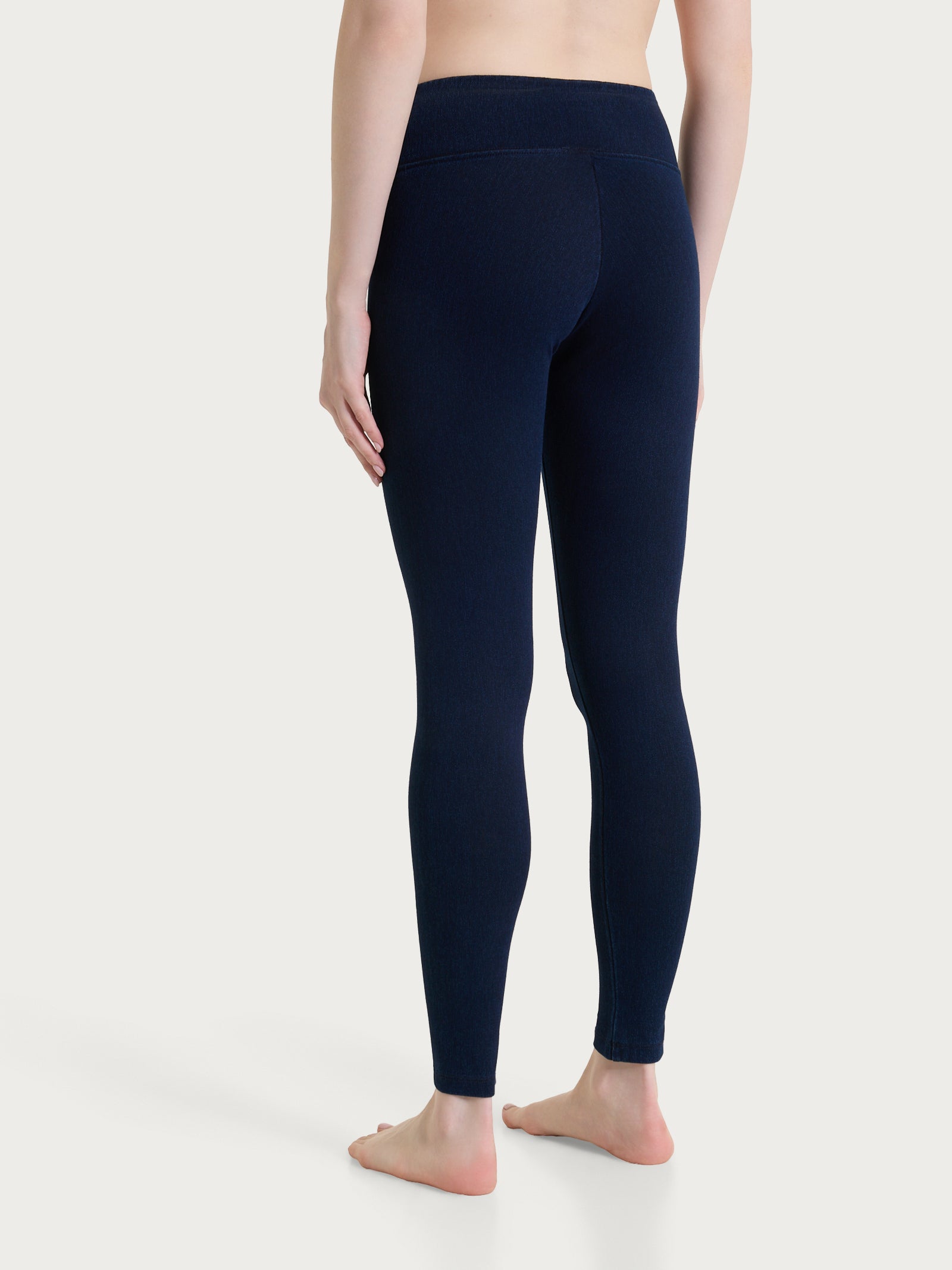 Ragno beYOUtiful leggings denim Bleu vita alta