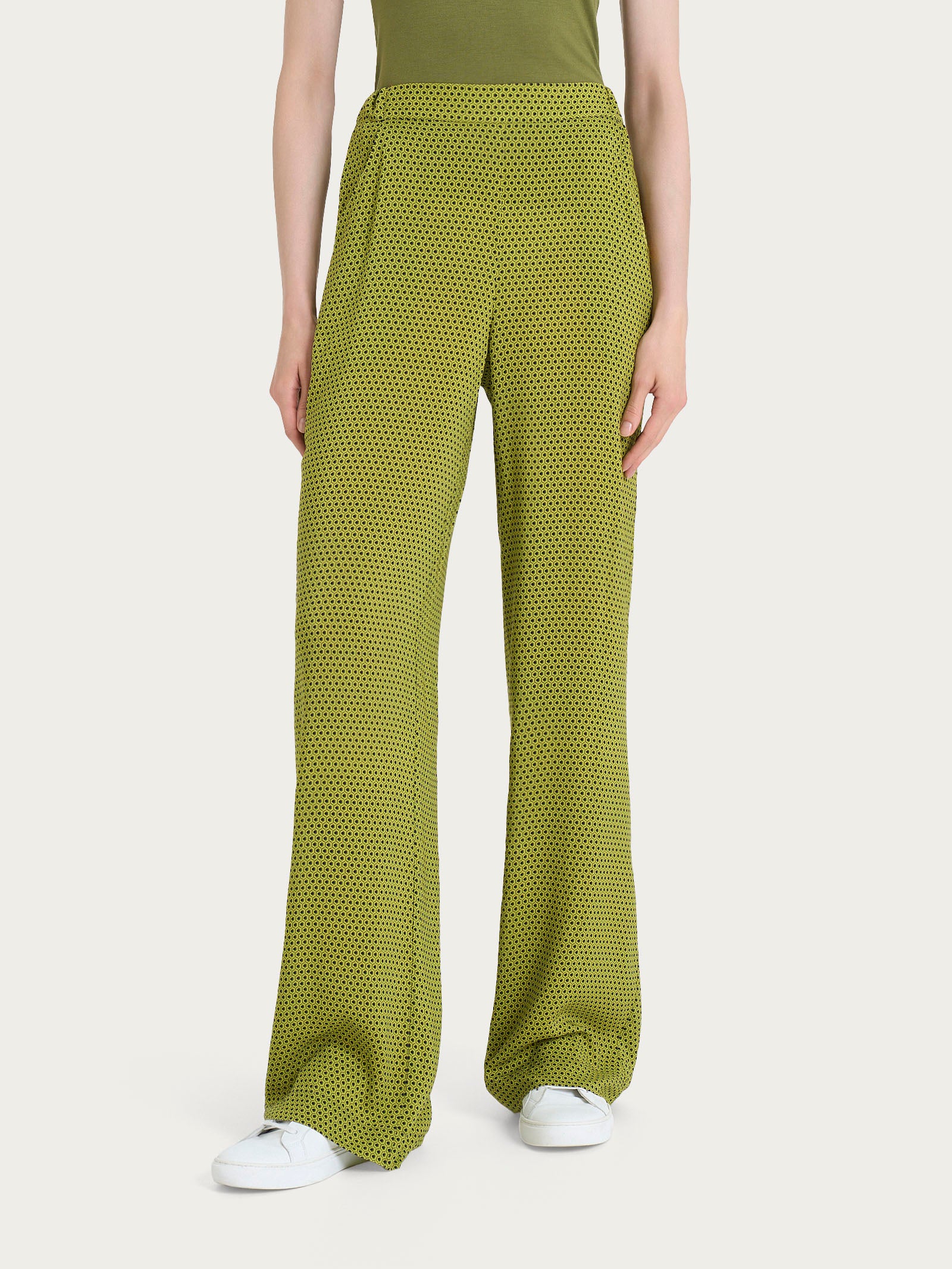 Ragno EcoSeta pantalone ampio Sphagnum viscosa