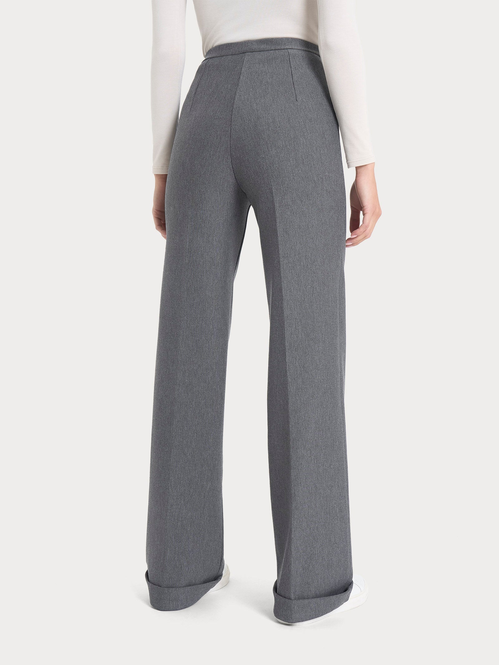 Ragno Compact Pantalone donna Ardesia modellante ampio