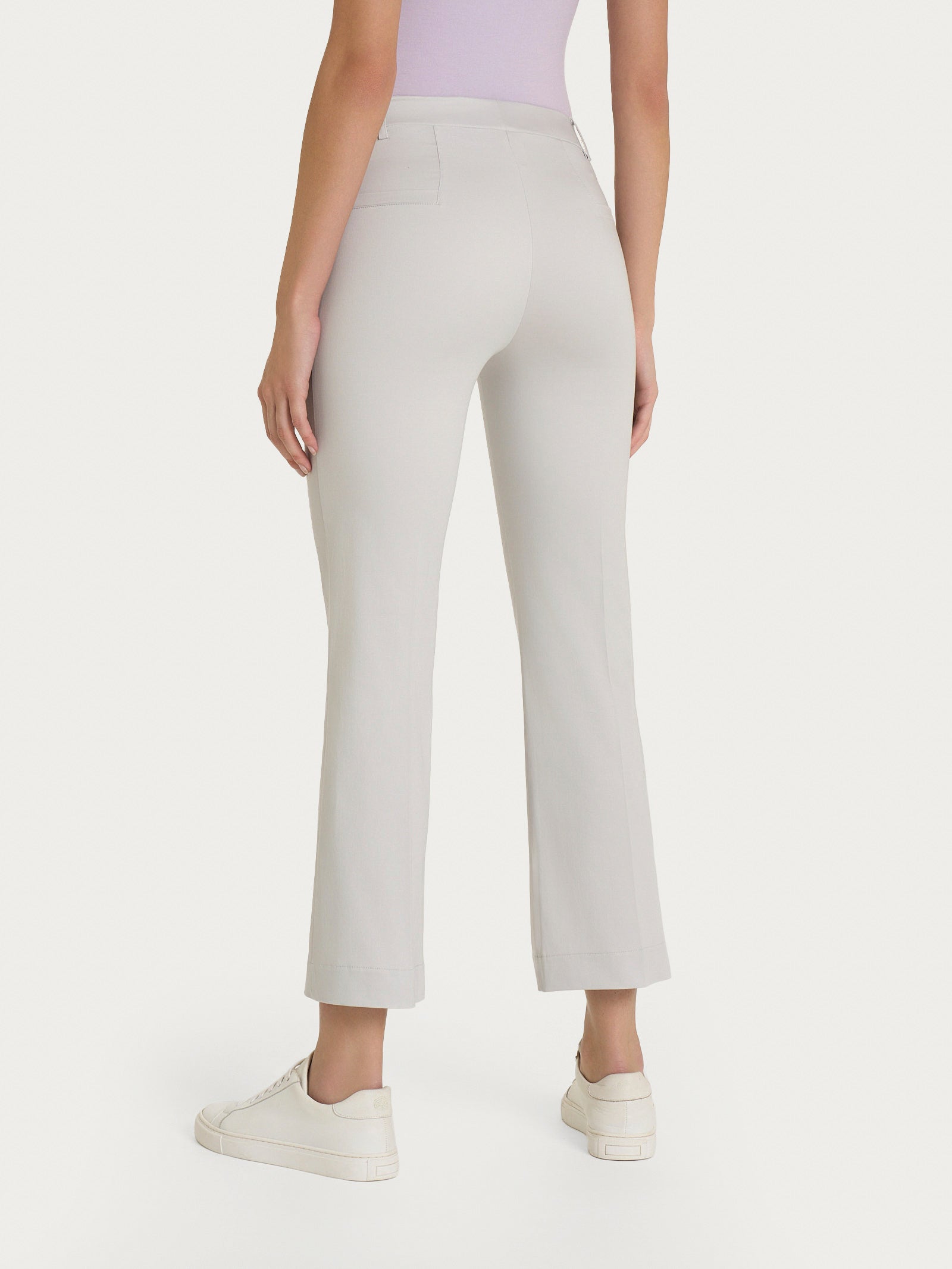 Ragno Satin Power Pantalone flare Dawn Blue cotone
