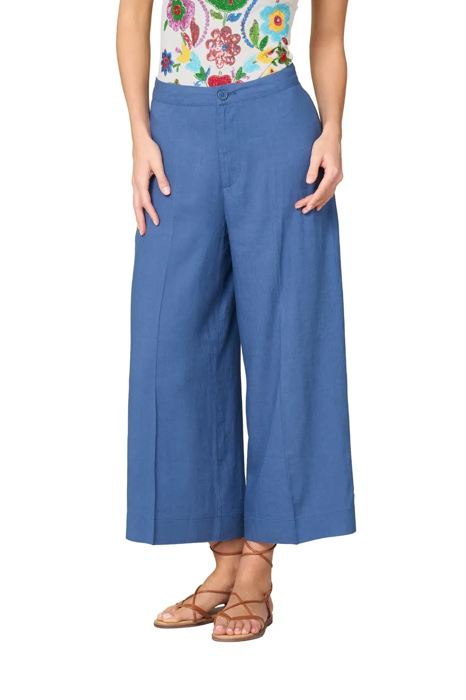 Goldenpoint Donna Leggings Cropped Lino