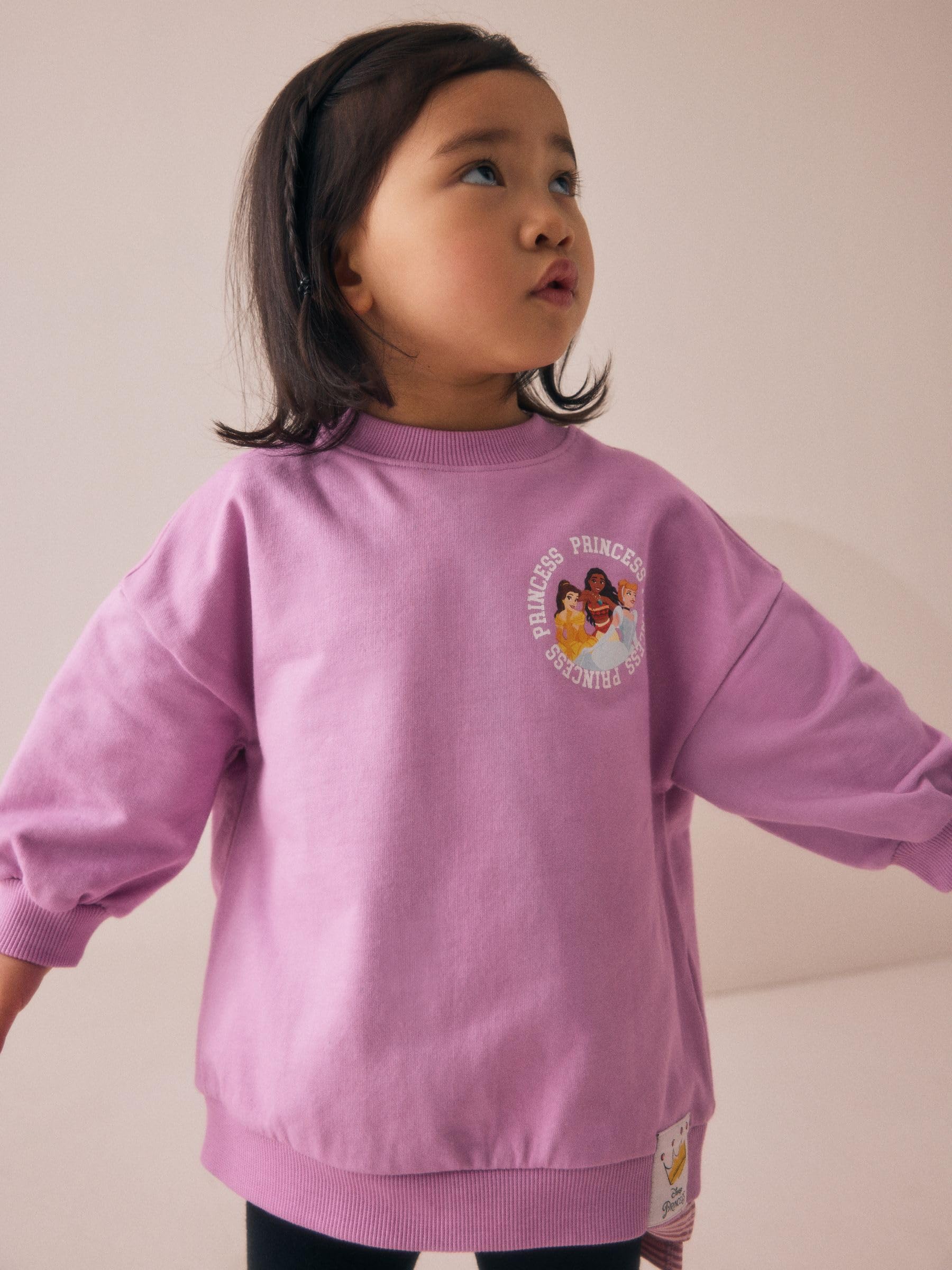 Geo Next completo top finto strato e leggings bambina Principesse