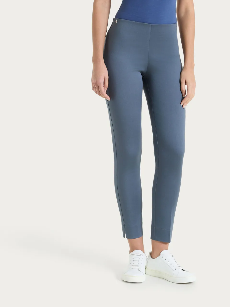 Ragno Satin Power Pantalone Capri Turbulence Skinny