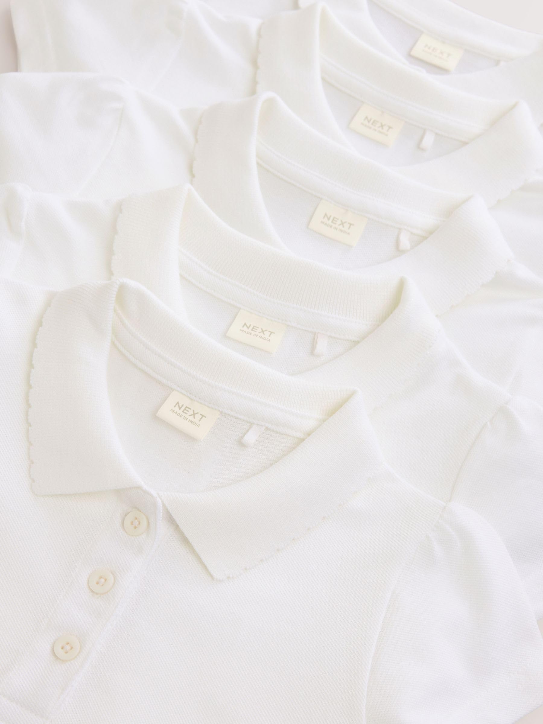 Geo Next polo bambina cotone 5 pezzi taglia 110 slim