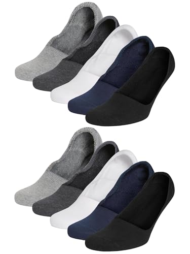 Next fantasmini uomo sportivi 43-46 10 paia cotone