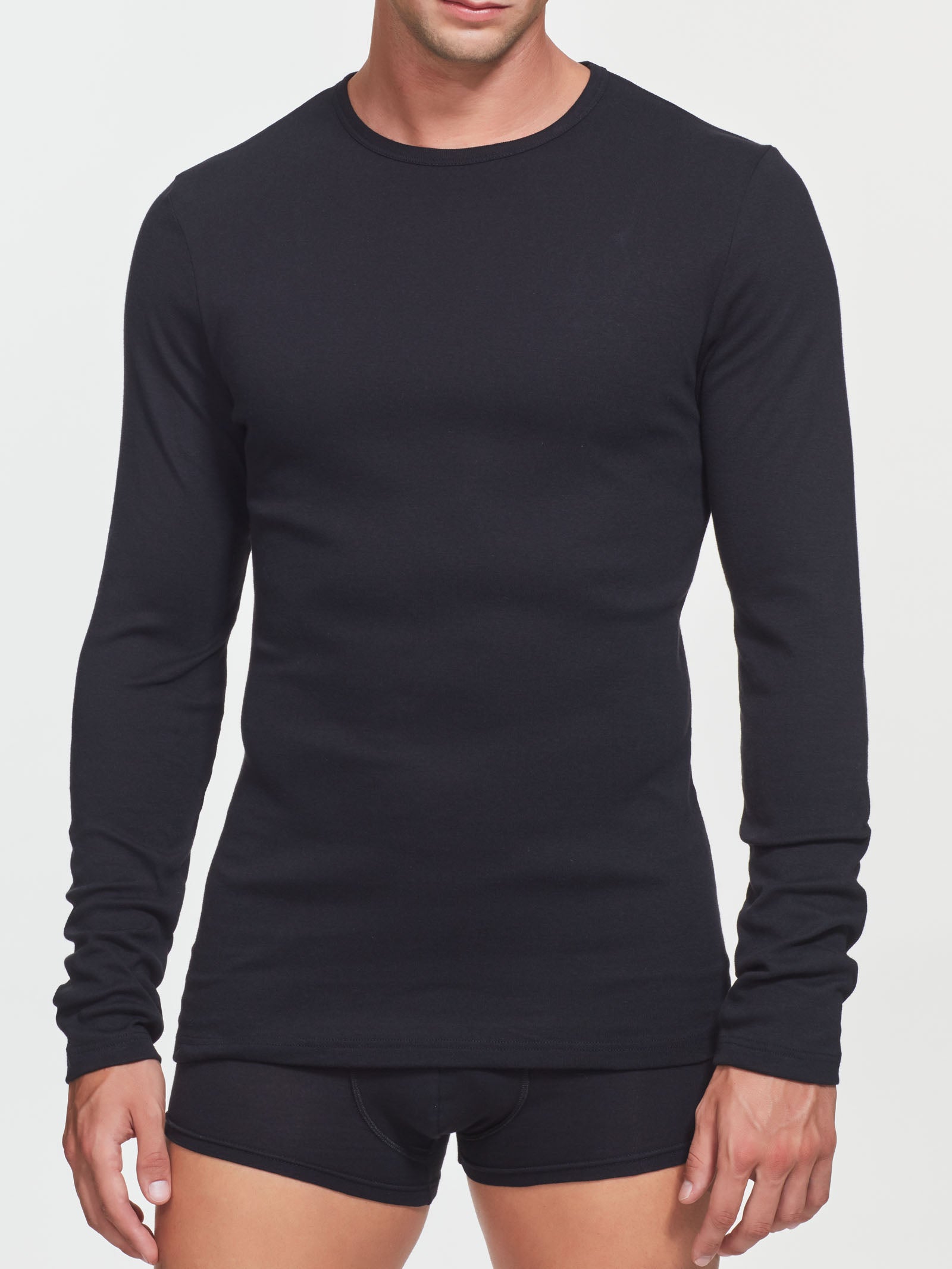 Ragno Sotto Sopra Maglia girocollo Bleu uomo caldo cotone