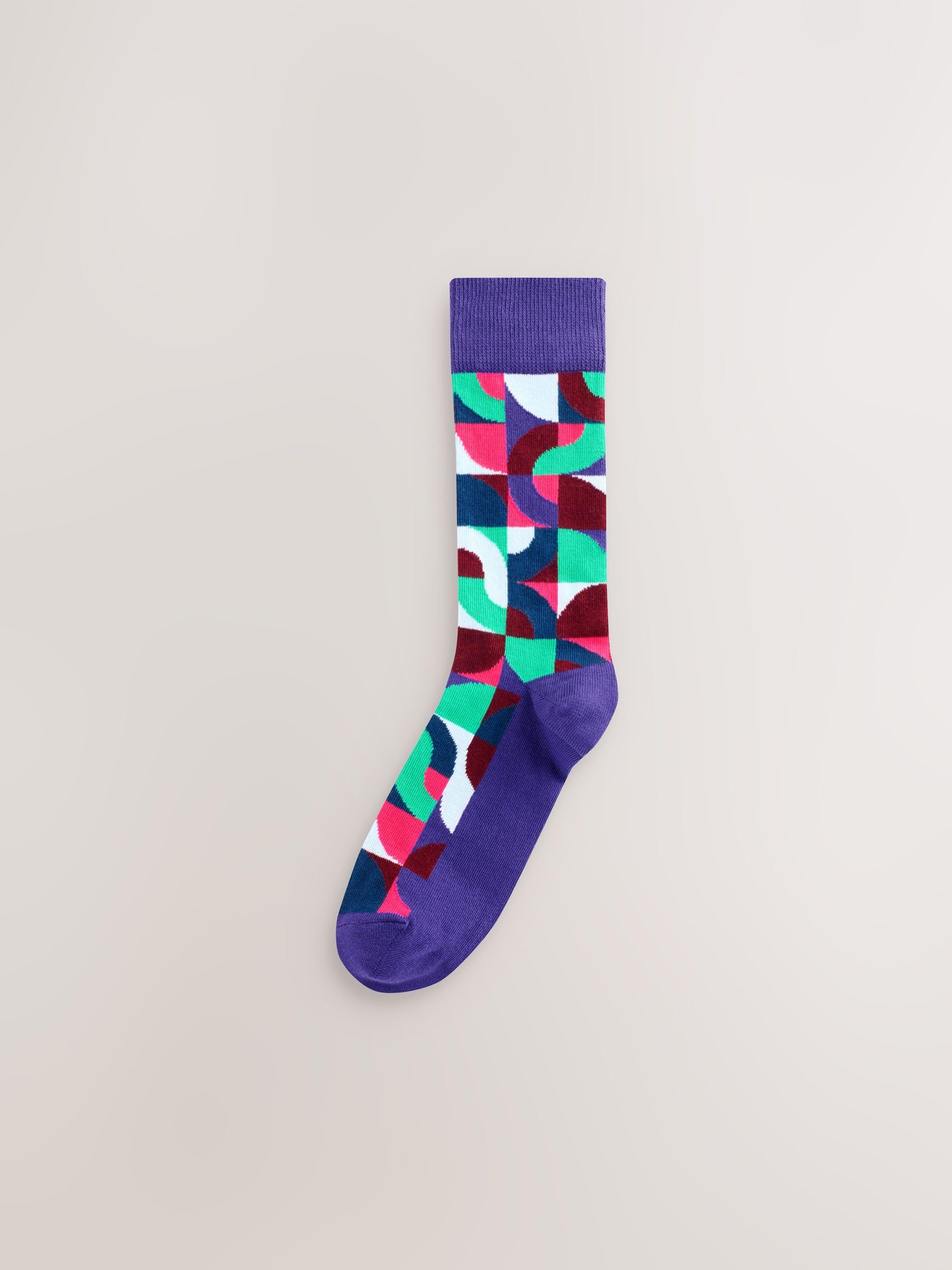 Next calzini uomo fantasia 8 paia rosso verde uso quotidiano