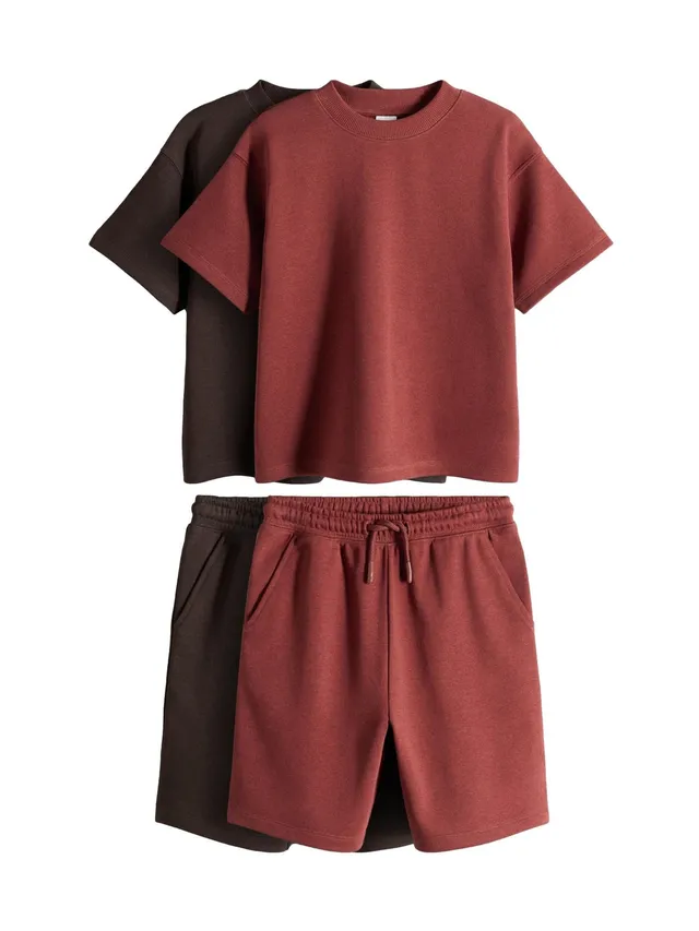 Geo Next The Set Completo Bambino T-shirt Shorts Confezione 2 Pezzi Cotone