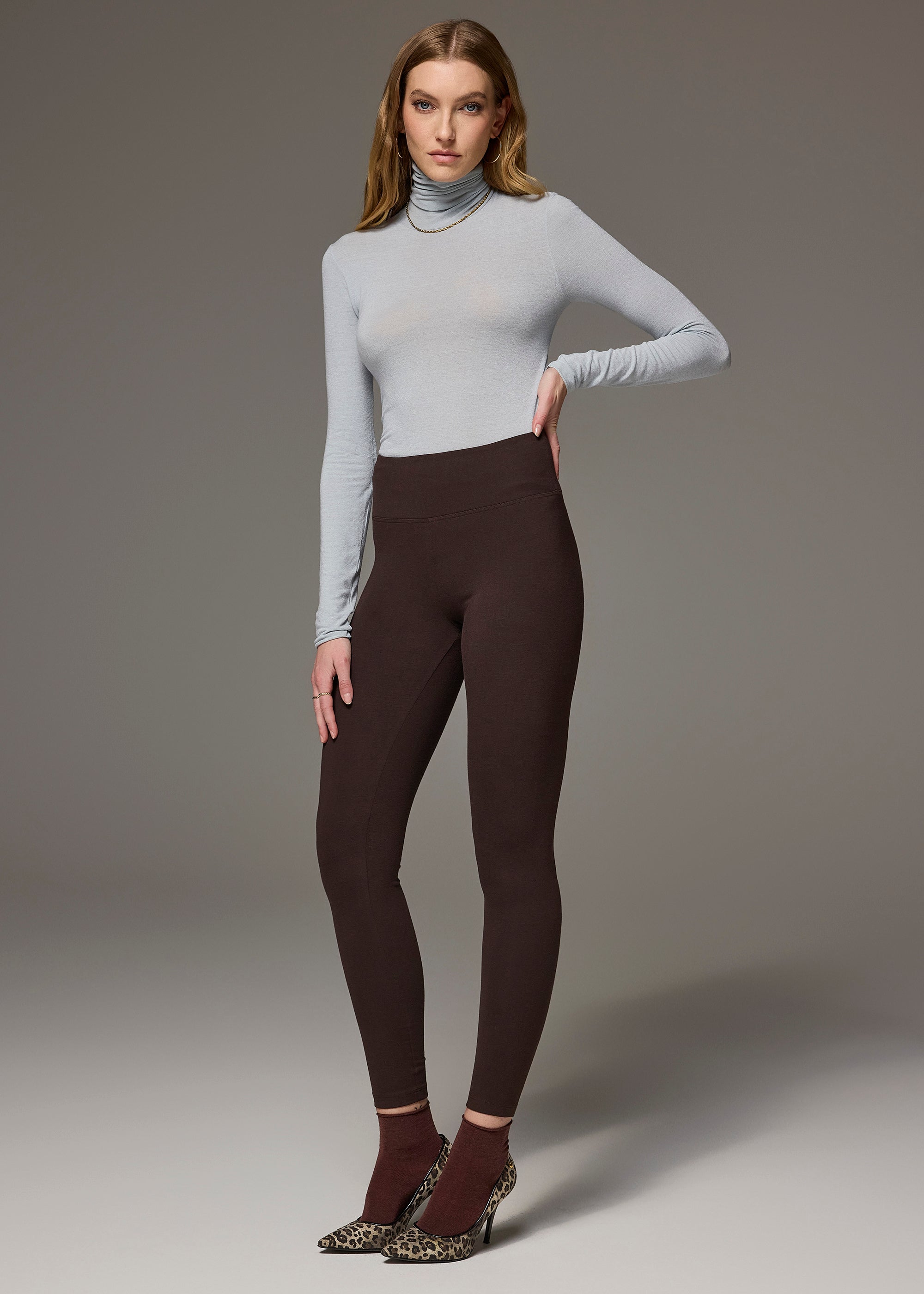 Philippe Matignon Thermique Coton leggings cotone felpato