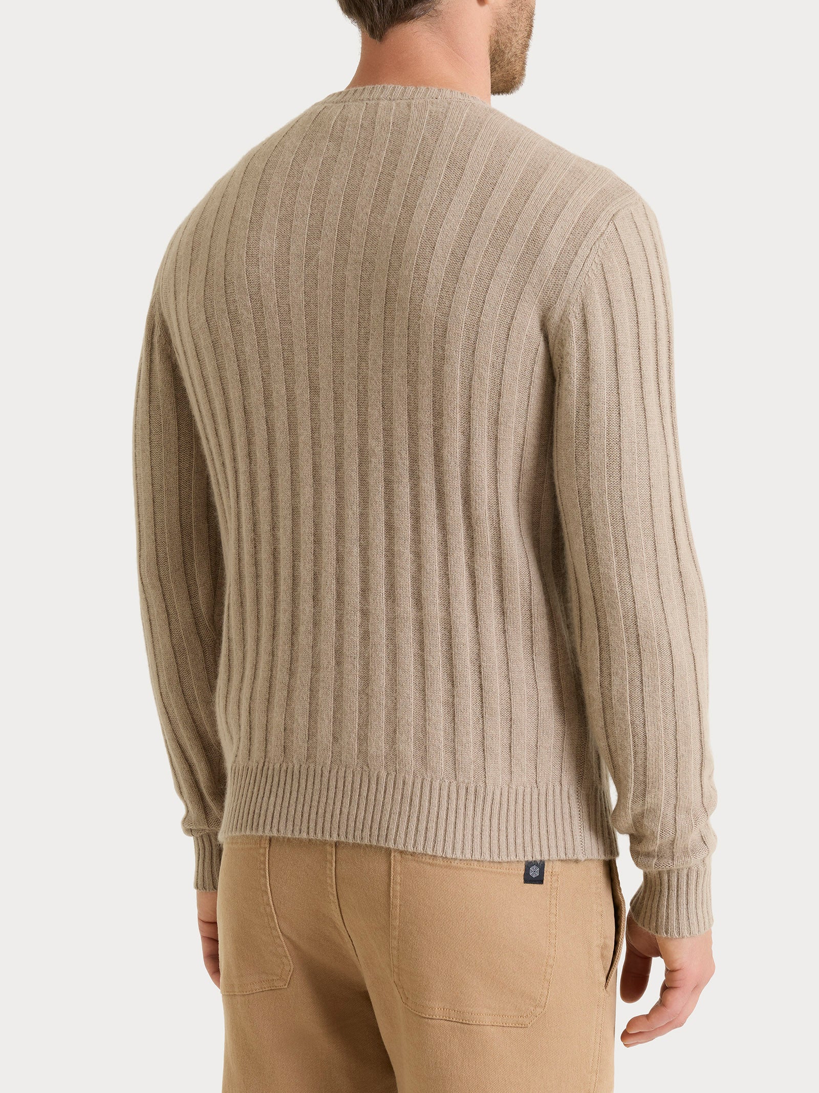 Ragno Four Seasons pull girocollo costa piatta maglia glace mel. calda
