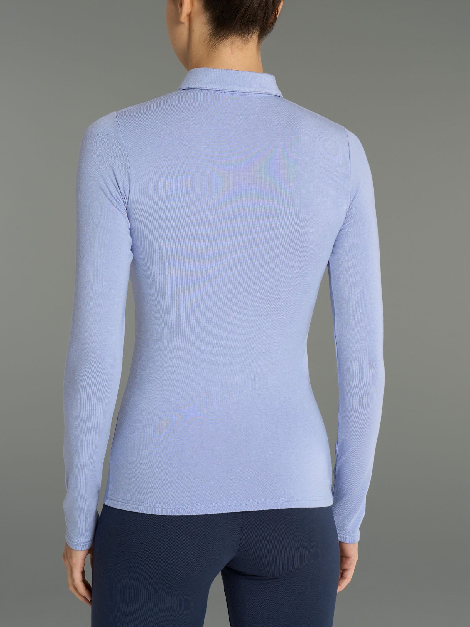 Ragno Viscosa Summer Polo maglia Fluorite skinny