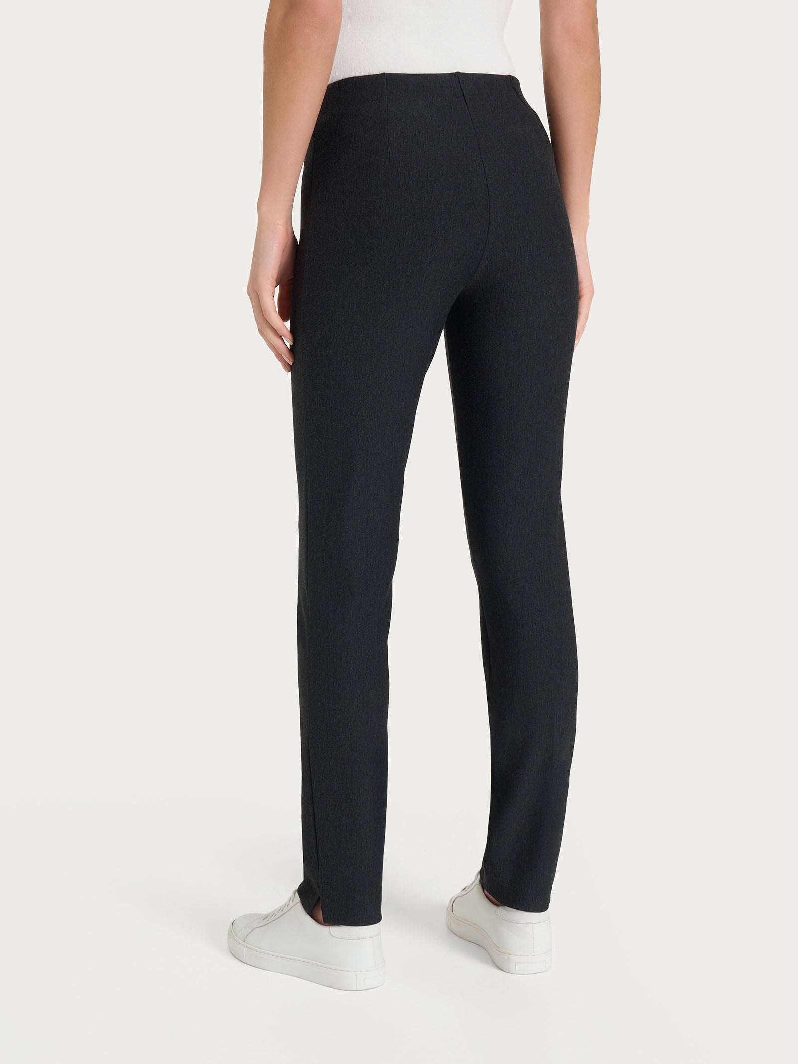 Ragno Compact Pantalone sigaretta Oscuro viscosa elasticizzata