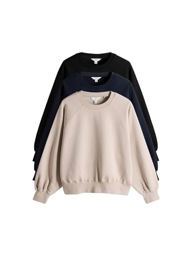 Geo Next The Set Confezione 3 Felpe Maniche Raglan Uso Quotidiano