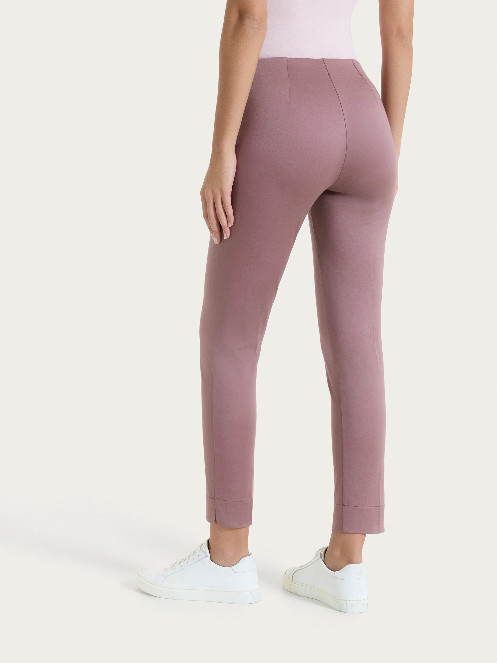 Ragno Satin Power Pantalone Capri Twilight Mauve skinny